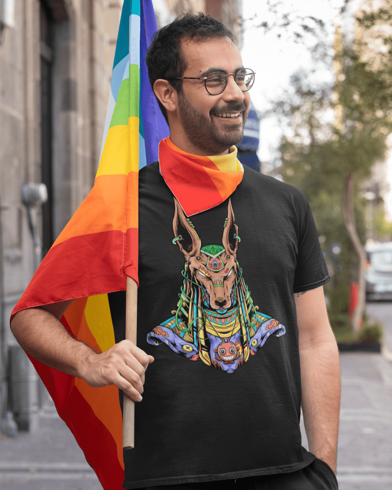 Anubis 2 - Unisex T-Shirt || TeeStitch Apparel