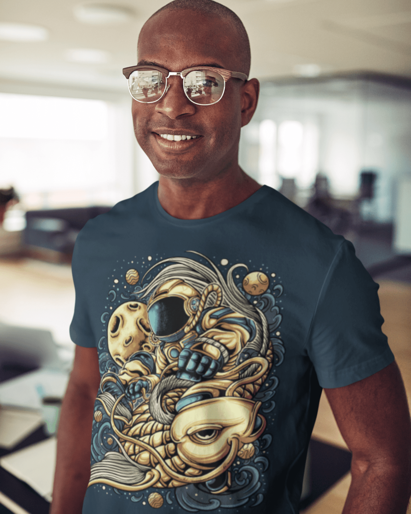 Astro Koi - Unisex T-Shirt || TeeStitch Apparel