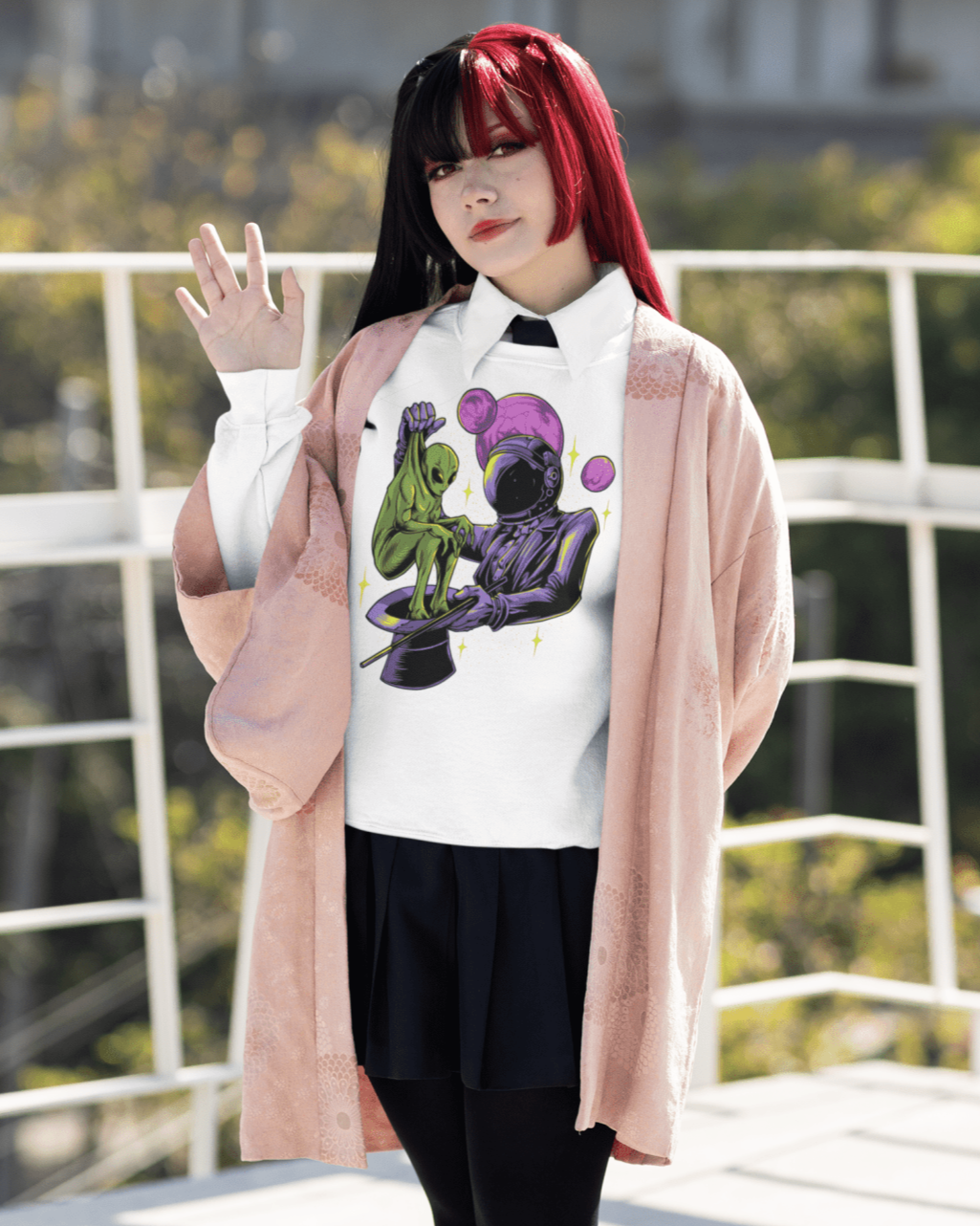 Astronaut Magician - Unisex Sweatshirt || TeeStitch Apparel