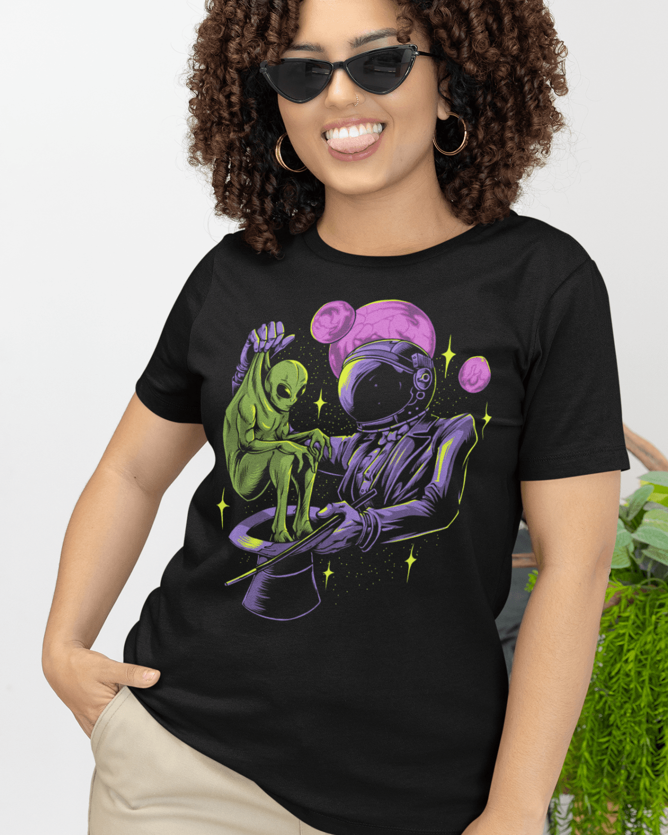Astronaut Magician - Unisex T-Shirt || TeeStitch Apparel
