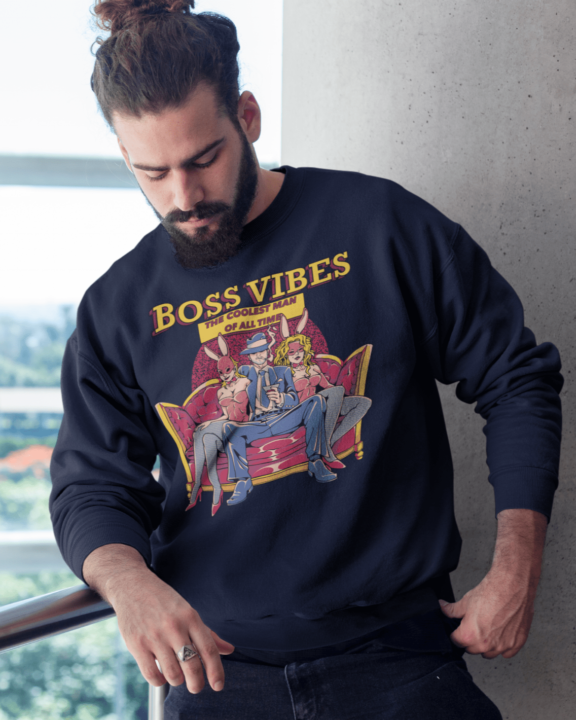 Boss Vibes - Unisex Sweatshirt || TeeStitch Apparel