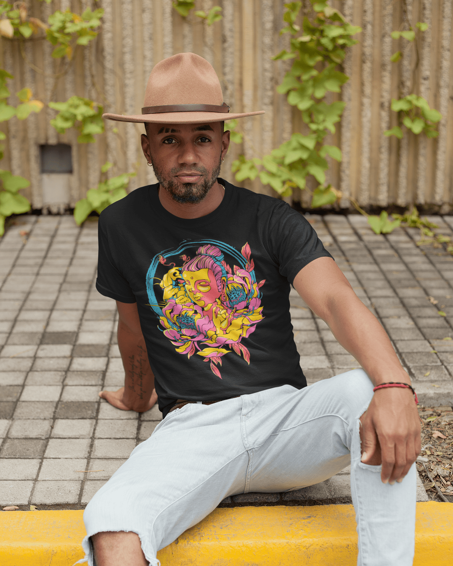 Colorful Buddha - Unisex T-Shirt || TeeStitch Apparel