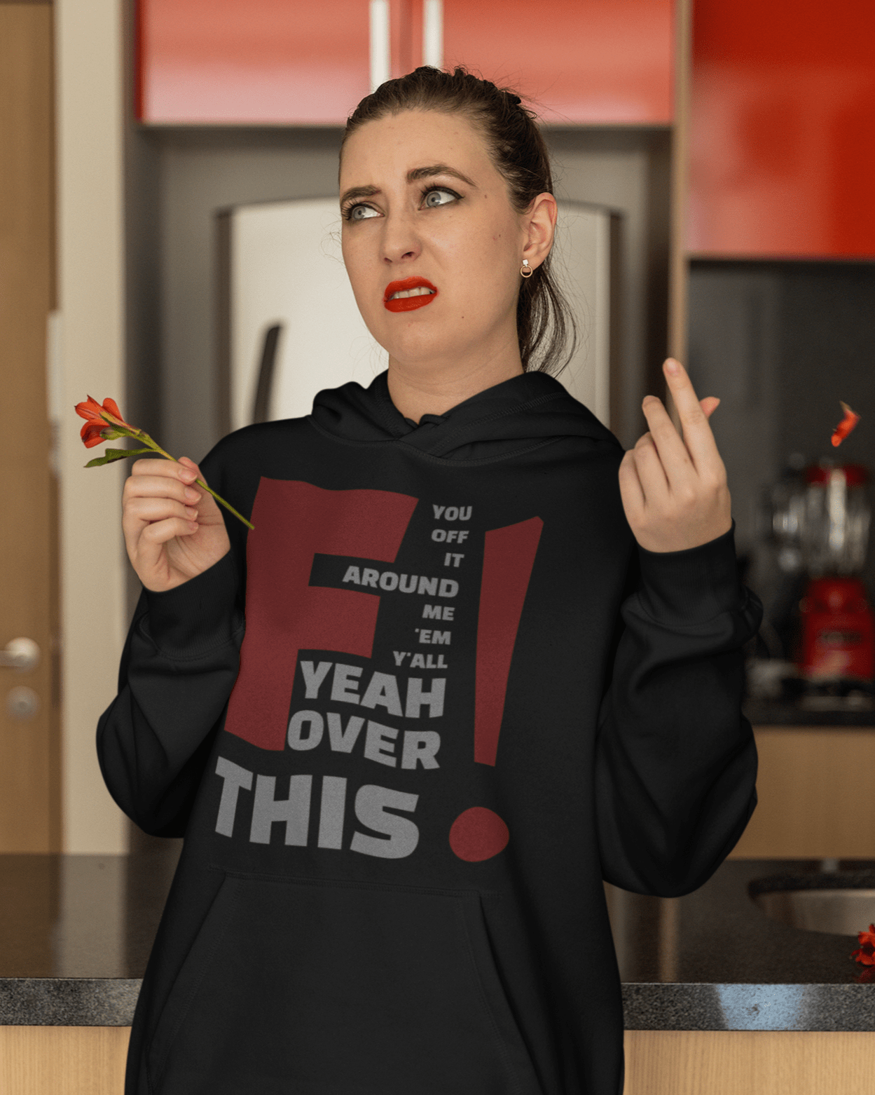 F Blank - Unisex Hoodie || TeeStitch Apparel