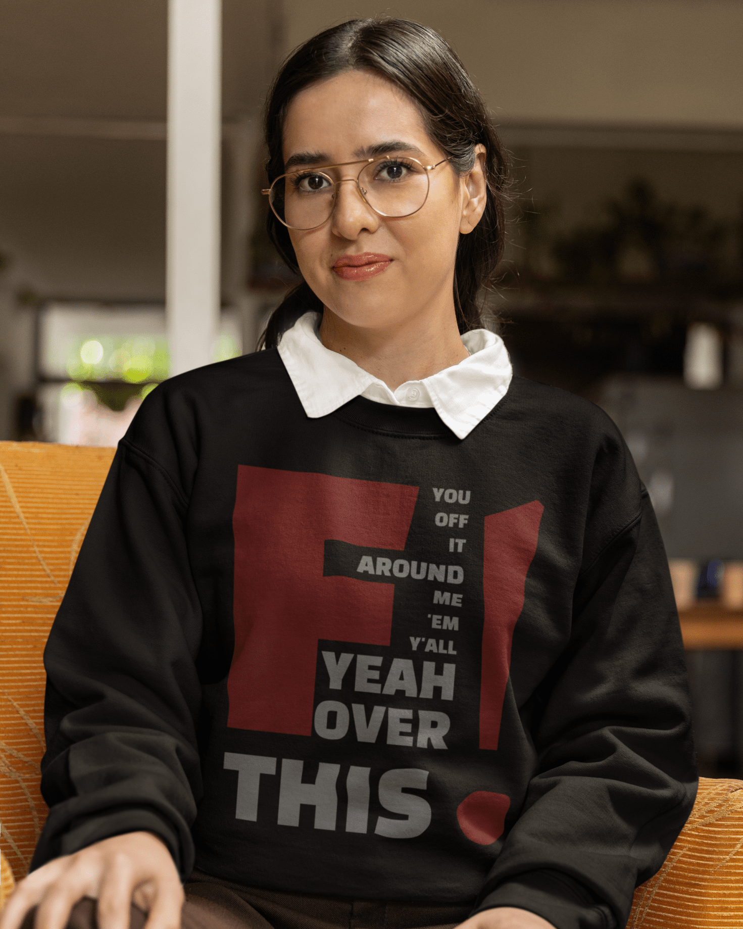 F Blank - Unisex Sweatshirt || TeeStitch Apparel