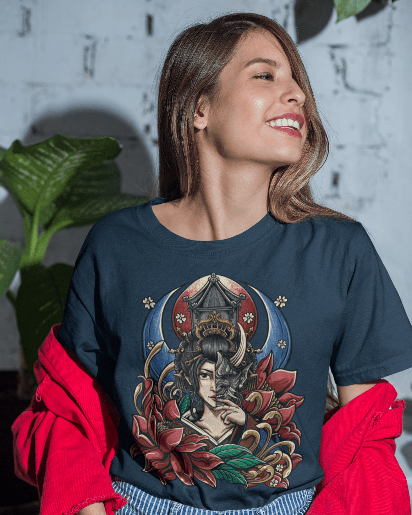 Geisha 6 - Unisex T-Shirt || TeeStitch Apparel - TeeStitch Apparel