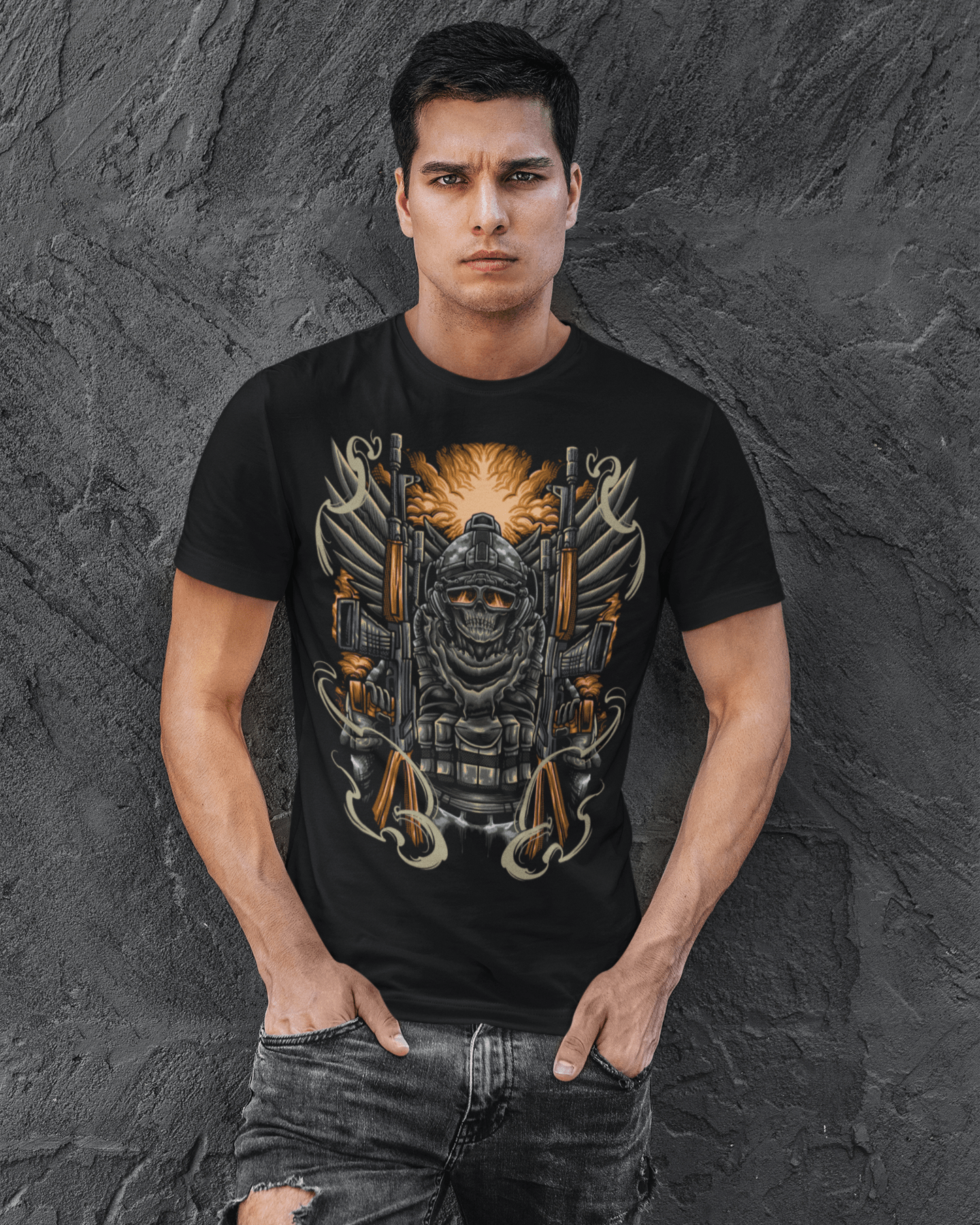 ghost-soldier-unisex-t-shirt-teestitch-apparel-t-shirt