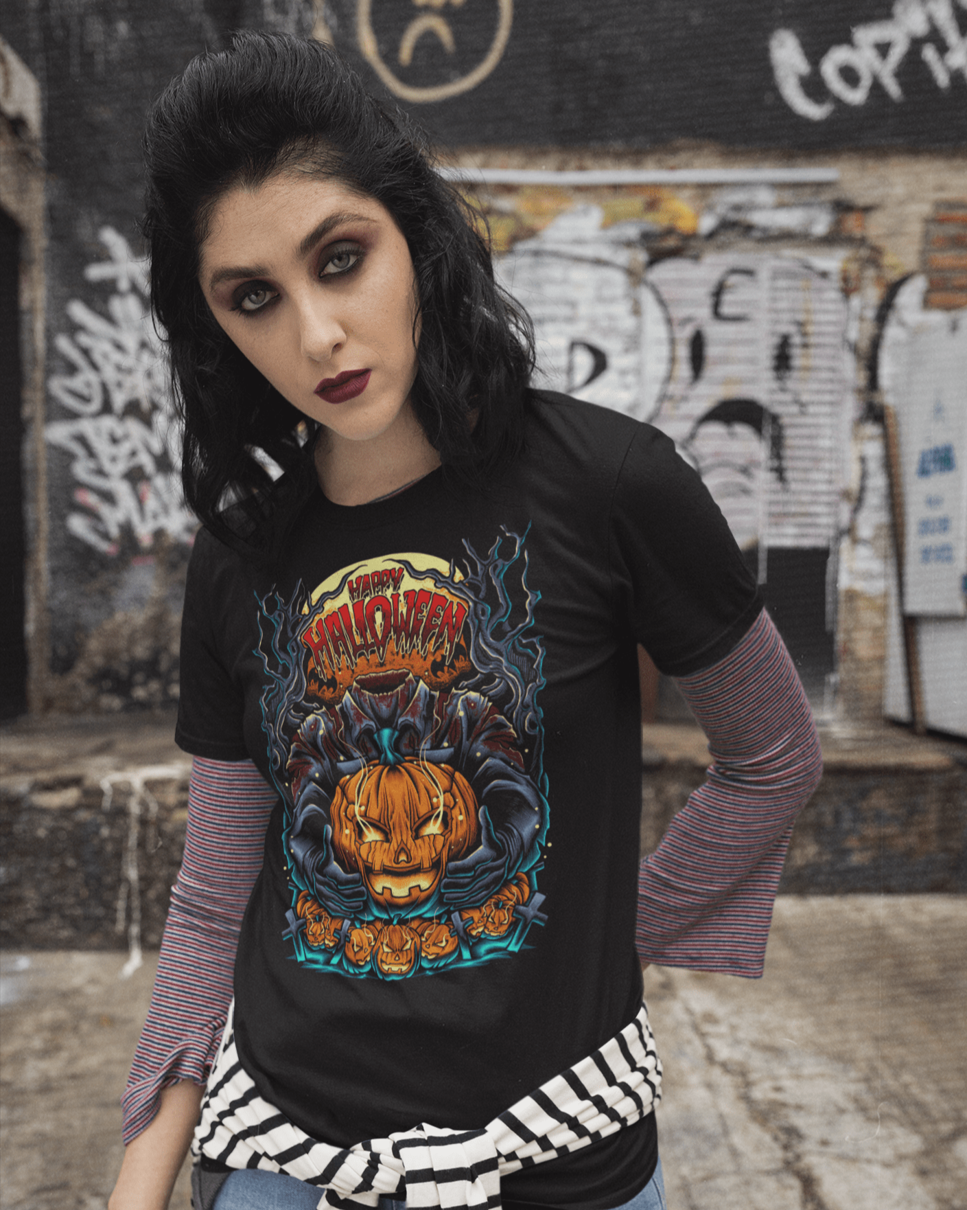 Happy Halloween - Unisex T-Shirt || TeeStitch Apparel