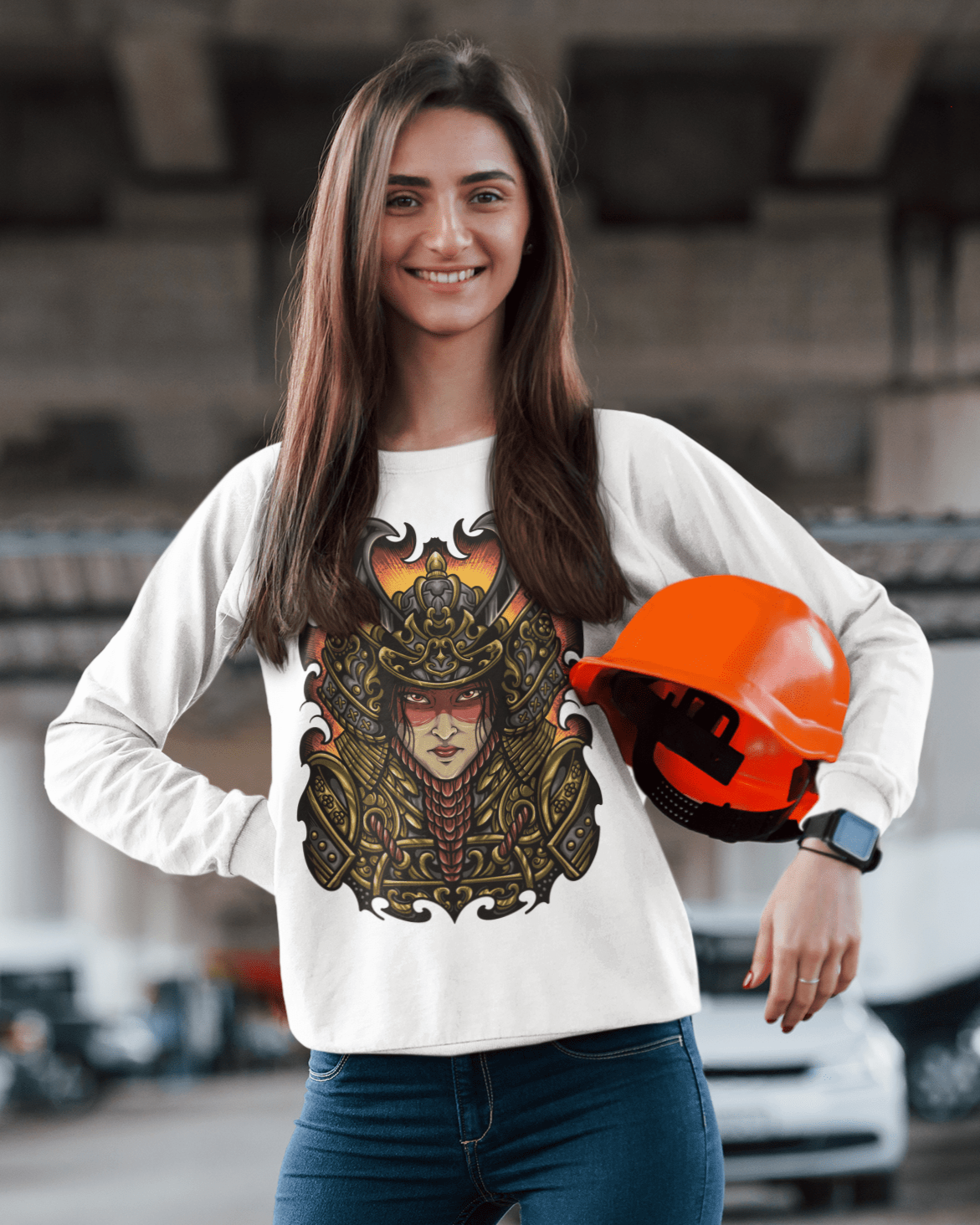 Lady Ronin - Unisex Sweatshirt | TeeStitch Apparel