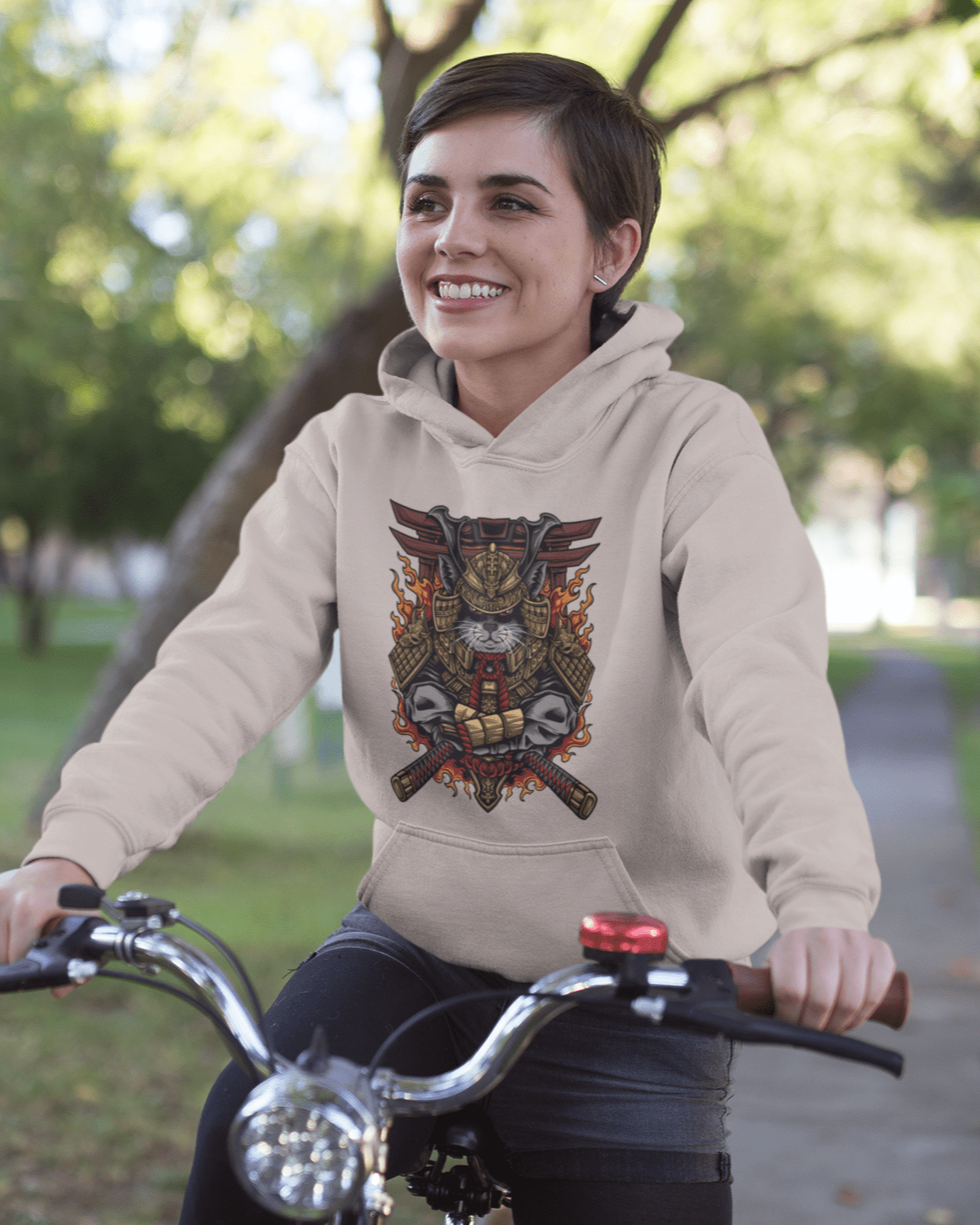 Neko Ronin - Unisex Hoodie || TeeStitch Apparel