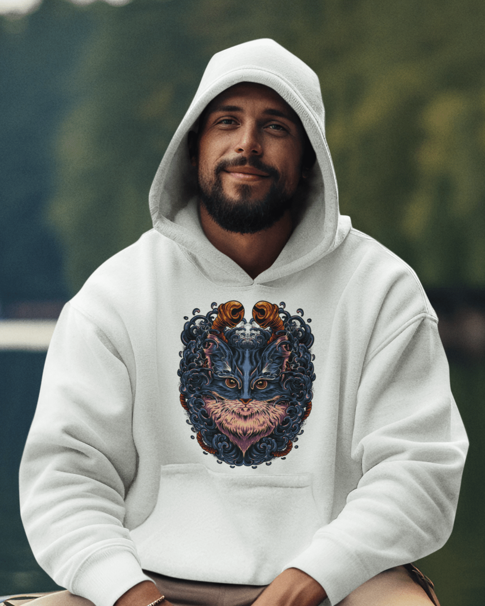 Neko Sea - Unisex Hoodie || TeeStitch Apparel