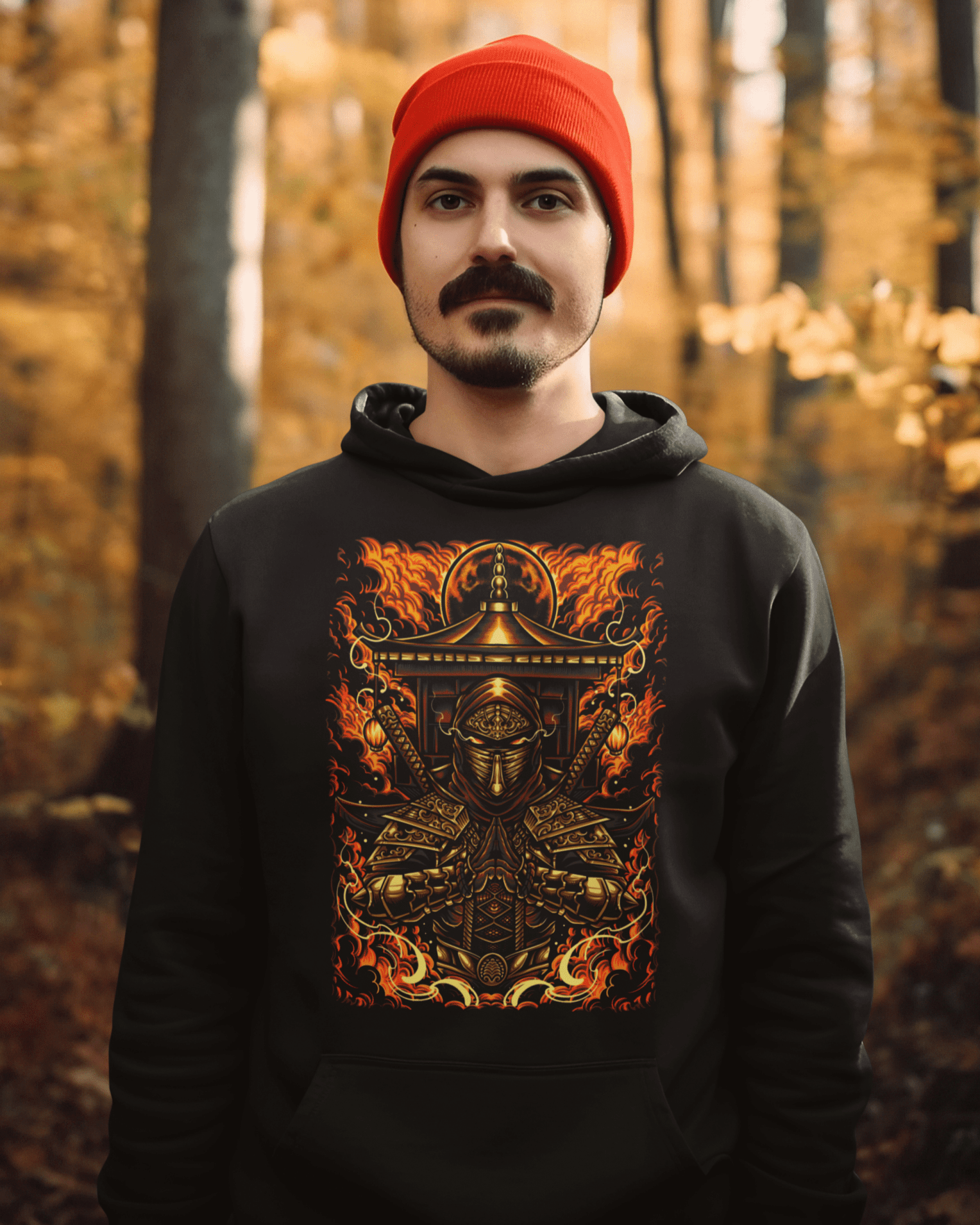 Ninja - Unisex Hoodie || TeeStitch Apparel