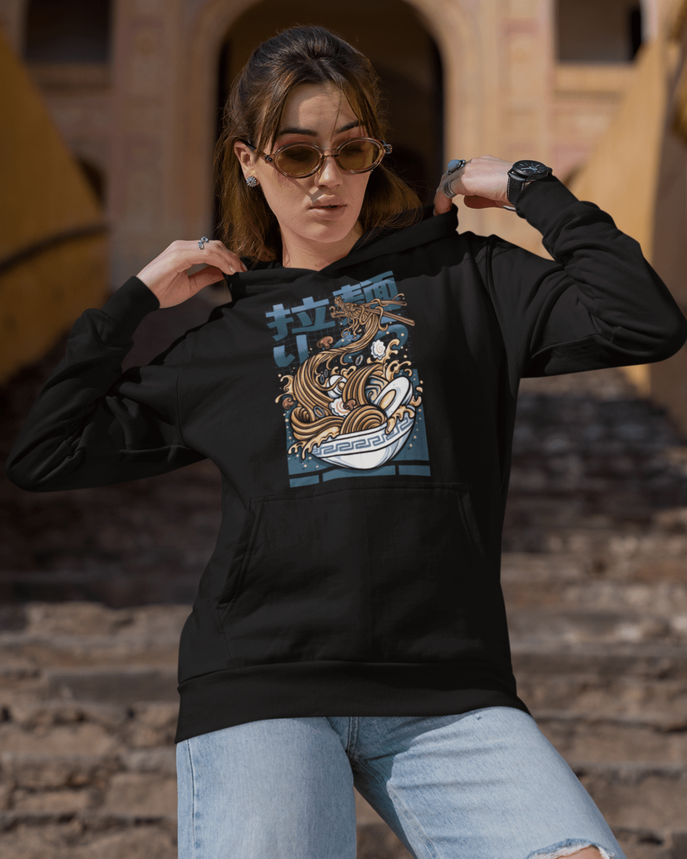 Ramen Dragon - Unisex Hoodie || TeeStitch Apparel