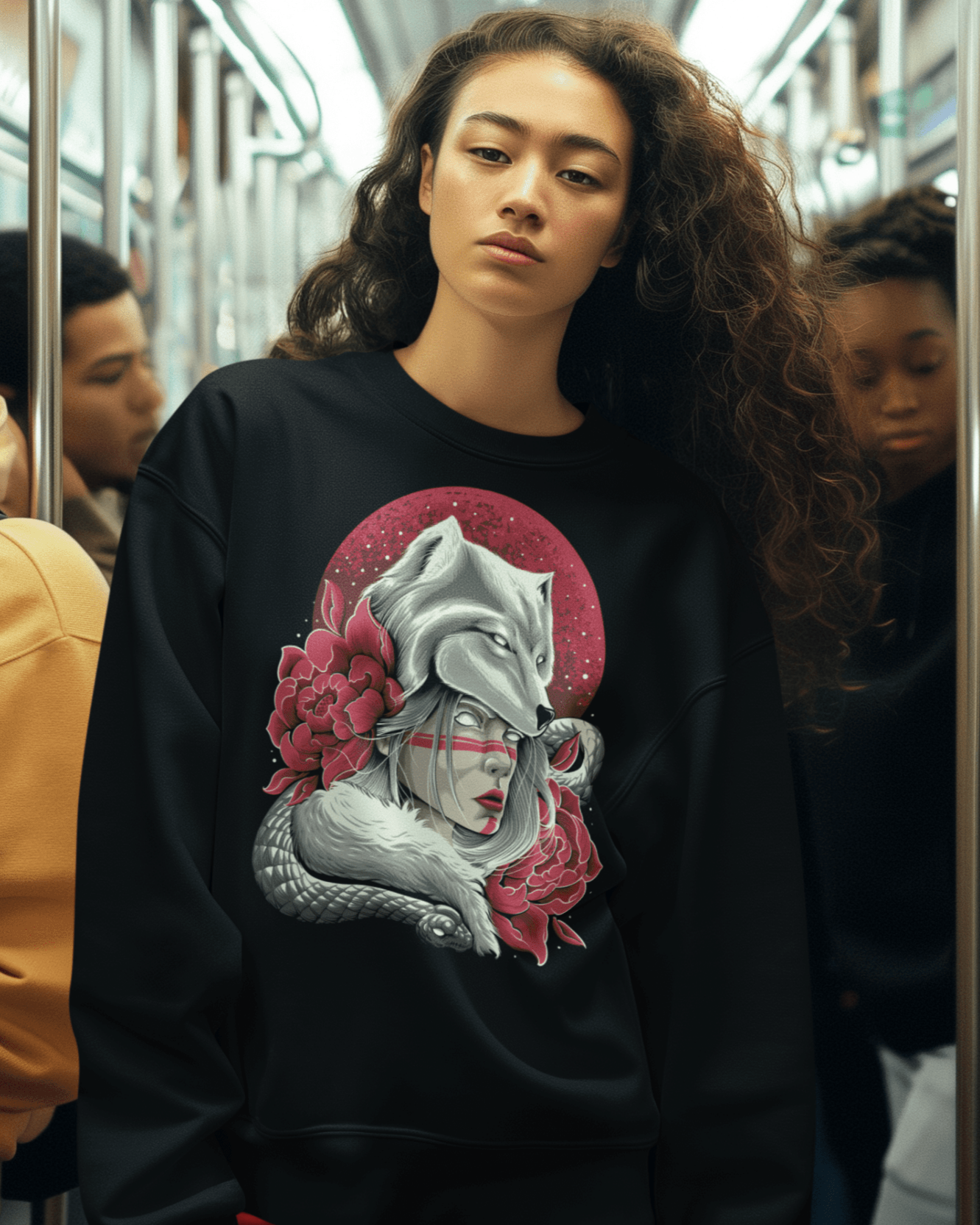 Snow Princess - Unisex Sweatshirt || TeeStitch Apparel