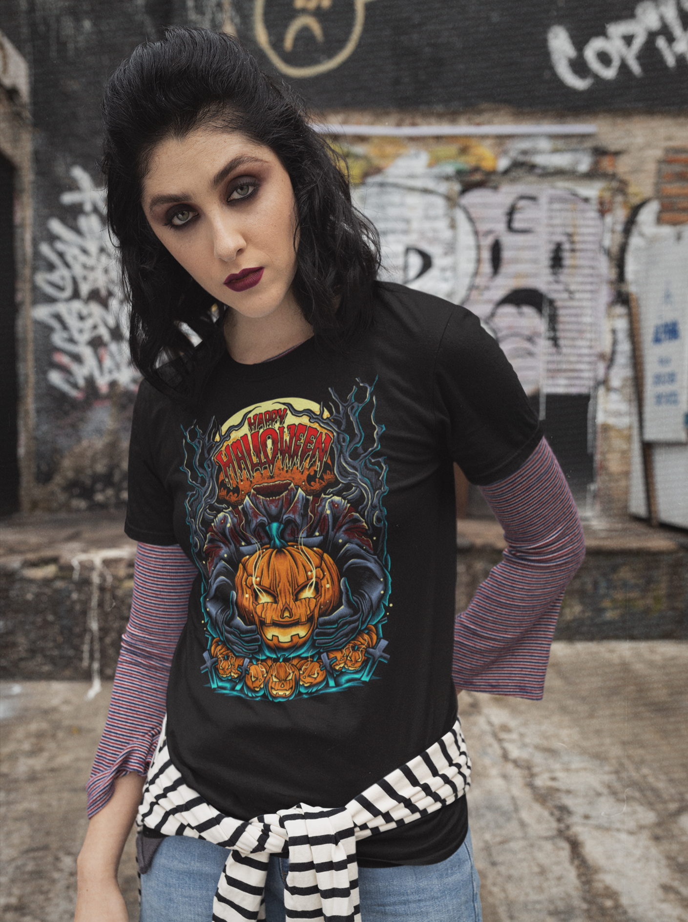 Happy Halloween - Unisex T-Shirt || TeeStitch Apparel