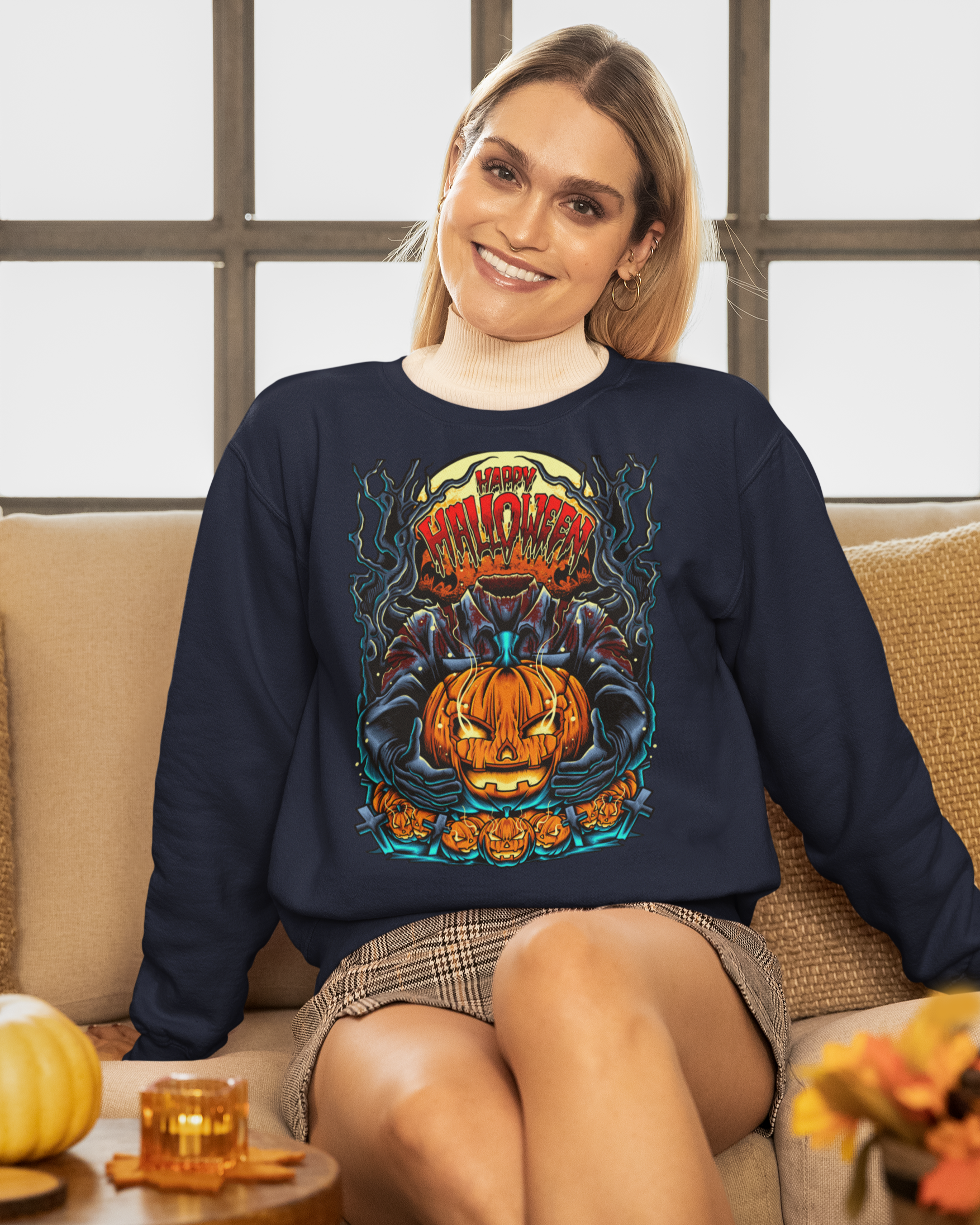 Happy Halloween - Unisex Sweatshirt || TeeStitch Apparel