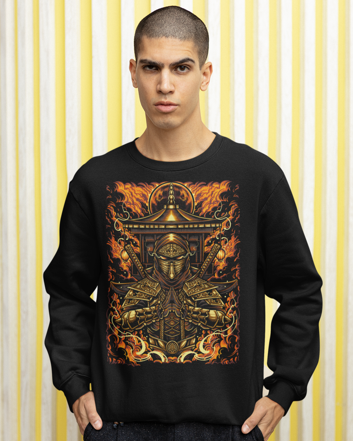 Ninja - Unisex Sweatshirt || TeeStitch Apparel