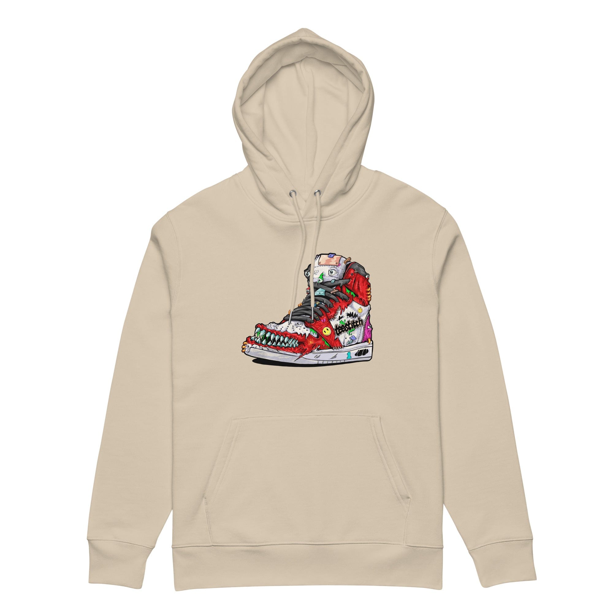 Angry High Top - Unisex Hoodie || TeeStitch Apparel - TeeStitch Apparel