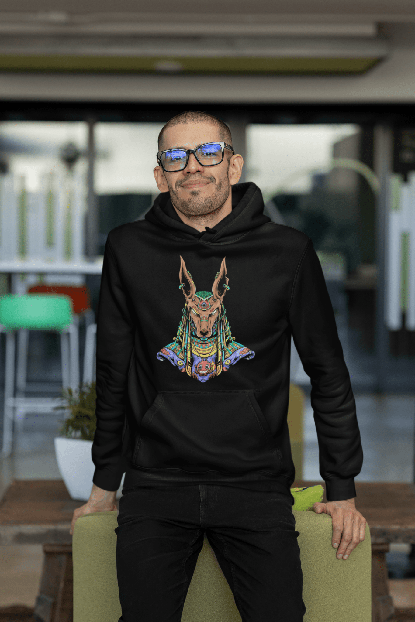 Anubis 2 - Unisex Hoodie || TeeStitch Apparel - TeeStitch Apparel