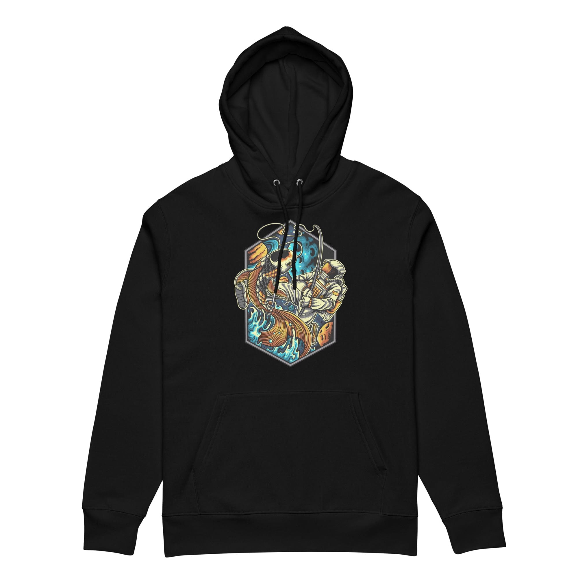 Astro Fishing - Unisex Hoodie || TeeStitch Apparel Hoodie image