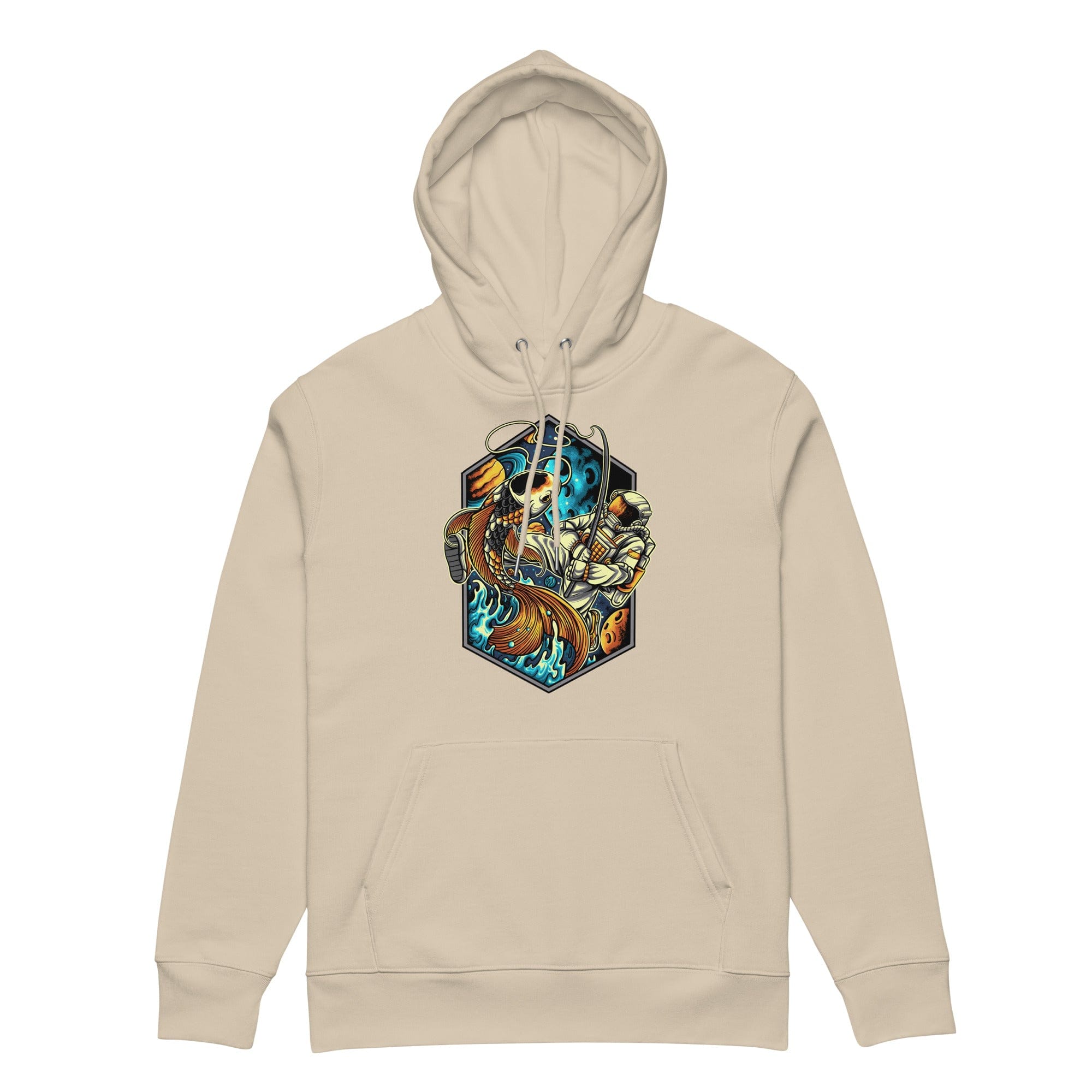 Astro Fishing - Unisex Hoodie || TeeStitch Apparel Hoodie image