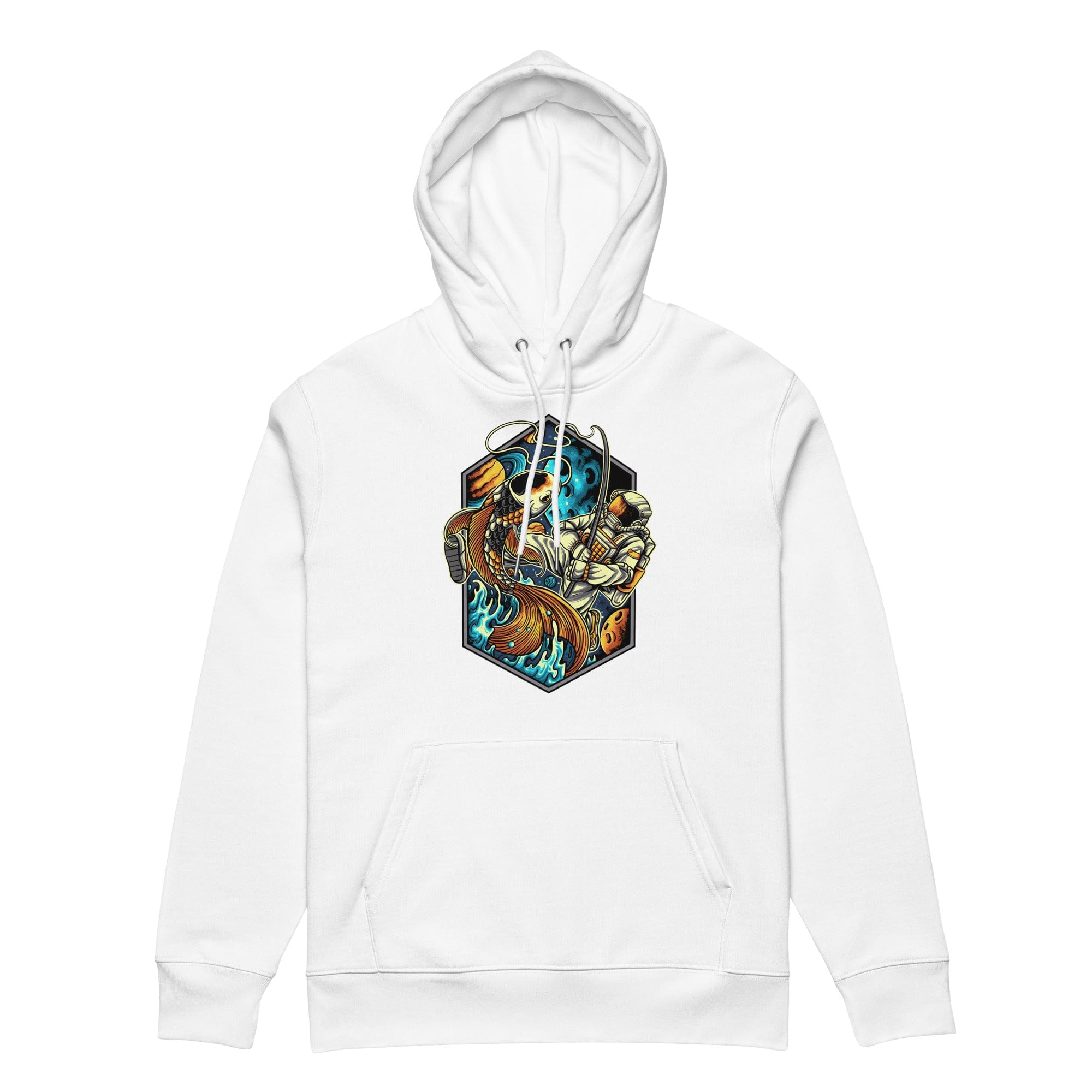 Astro Fishing - Unisex Hoodie || TeeStitch Apparel Hoodie image