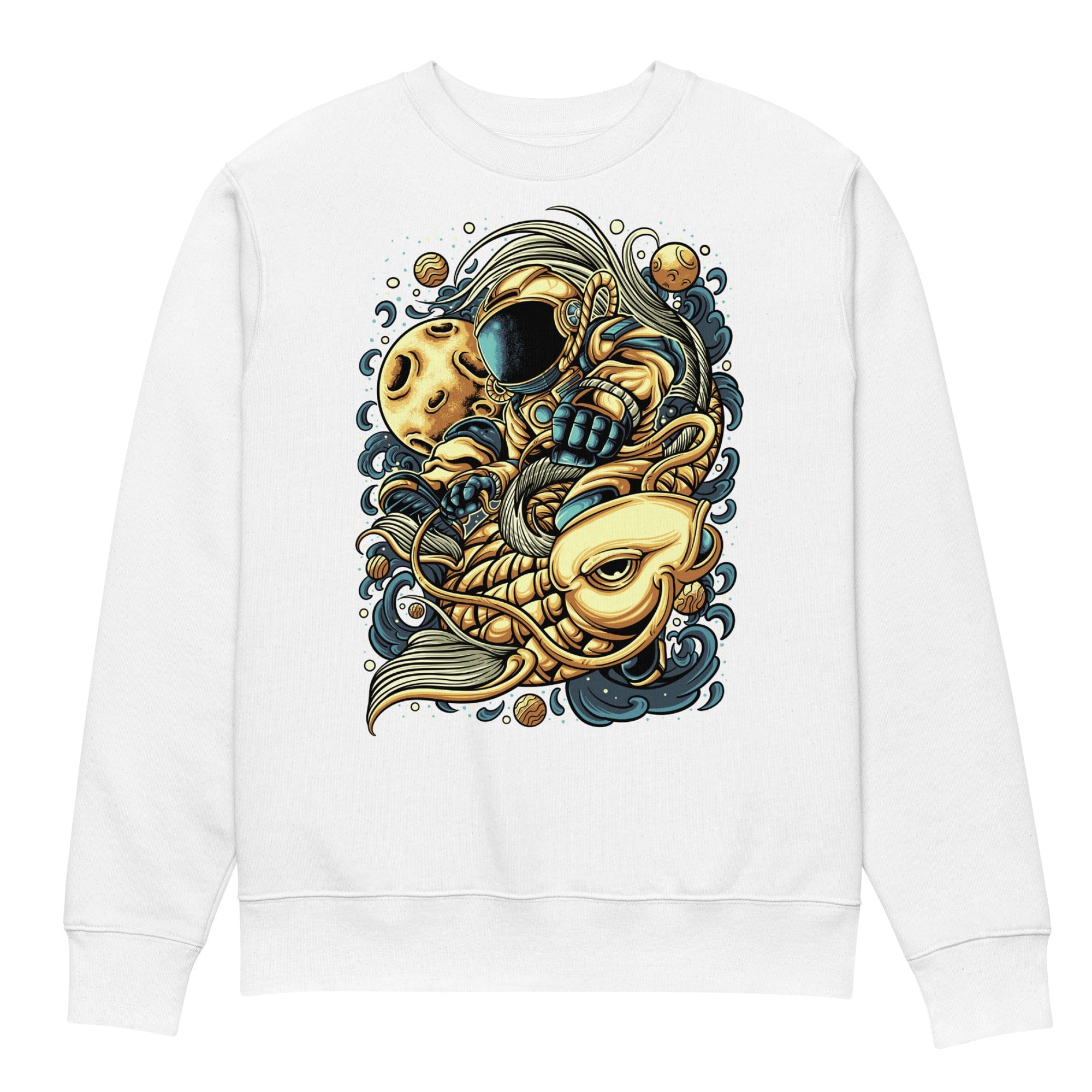 Astro Koi - Unisex Sweatshirt || TeeStitch Apparel - TeeStitch Apparel