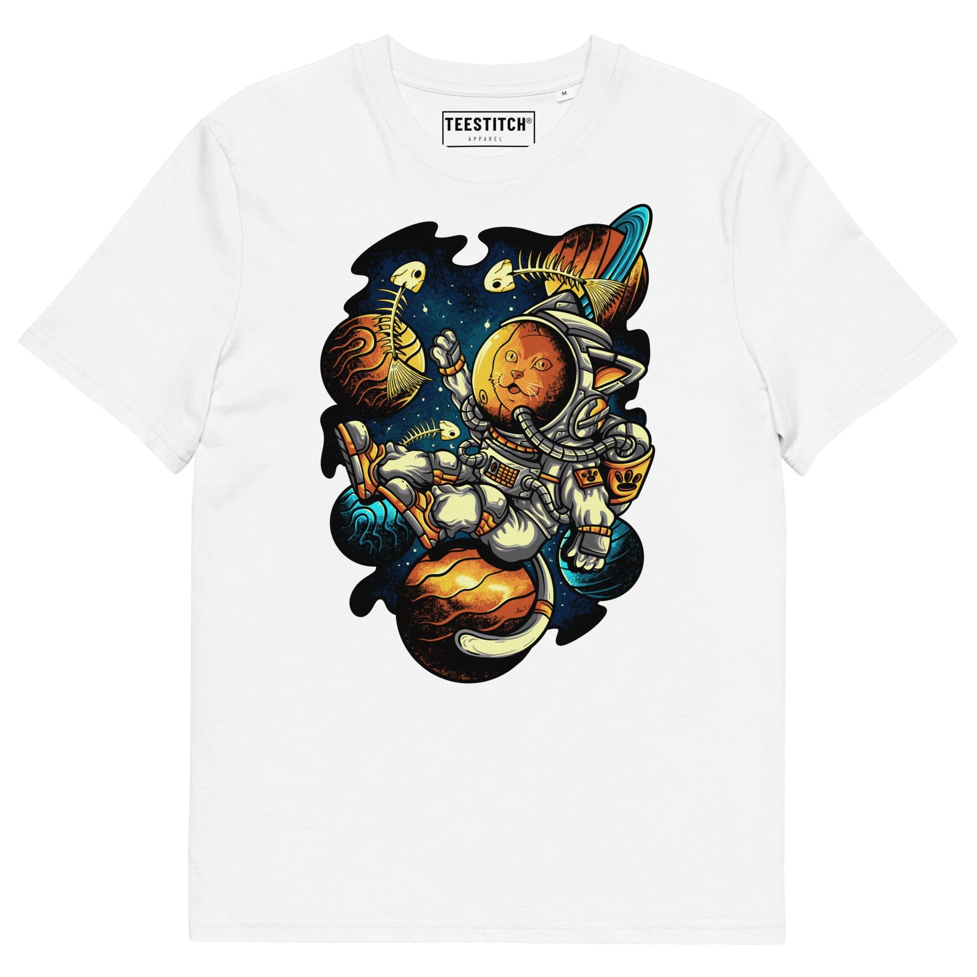 Astro Neko - Unisex T-Shirt || TeeStitch Apparel - TeeStitch Apparel