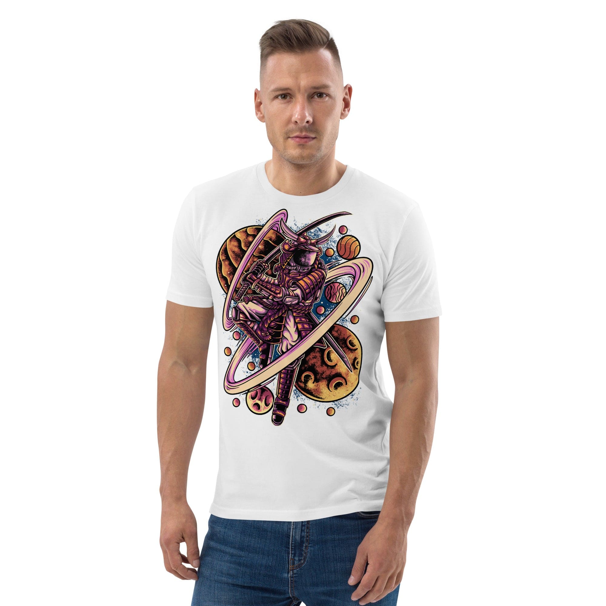 Astro Samurai - Unisex T-Shirt || TeeStitch Apparel T-Shirt image