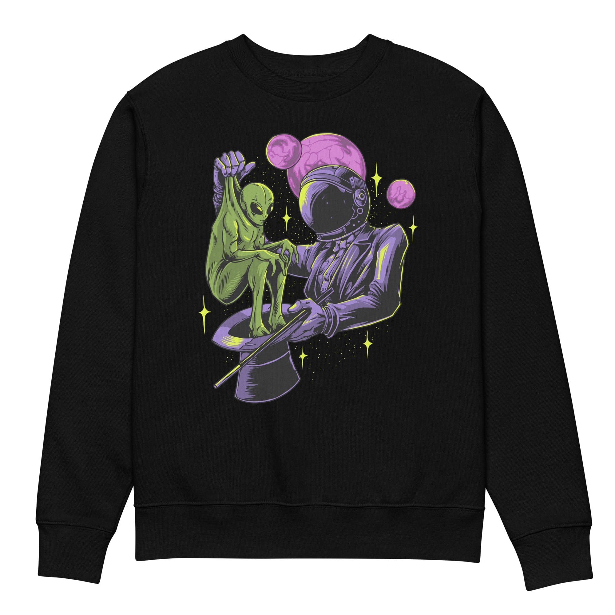 Astronaut Magician - Unisex Sweatshirt || TeeStitch Apparel - TeeStitch Apparel