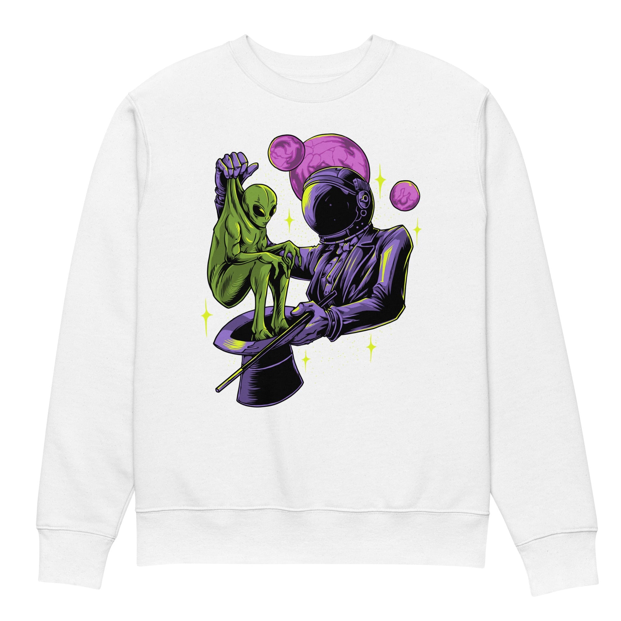 Astronaut Magician - Unisex Sweatshirt || TeeStitch Apparel - TeeStitch Apparel