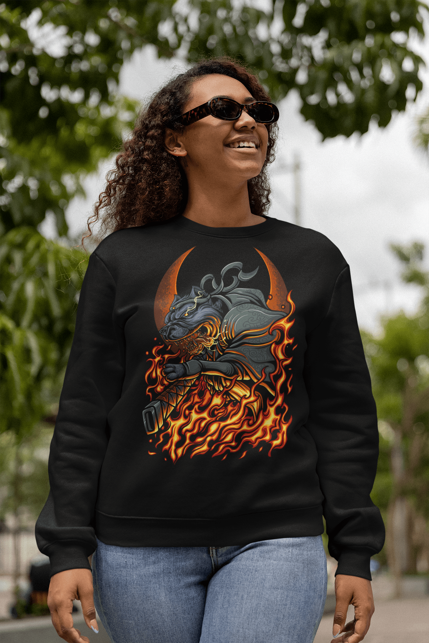 Asu - Unisex Sweatshirt || TeeStitch Apparel Sweatshirt image