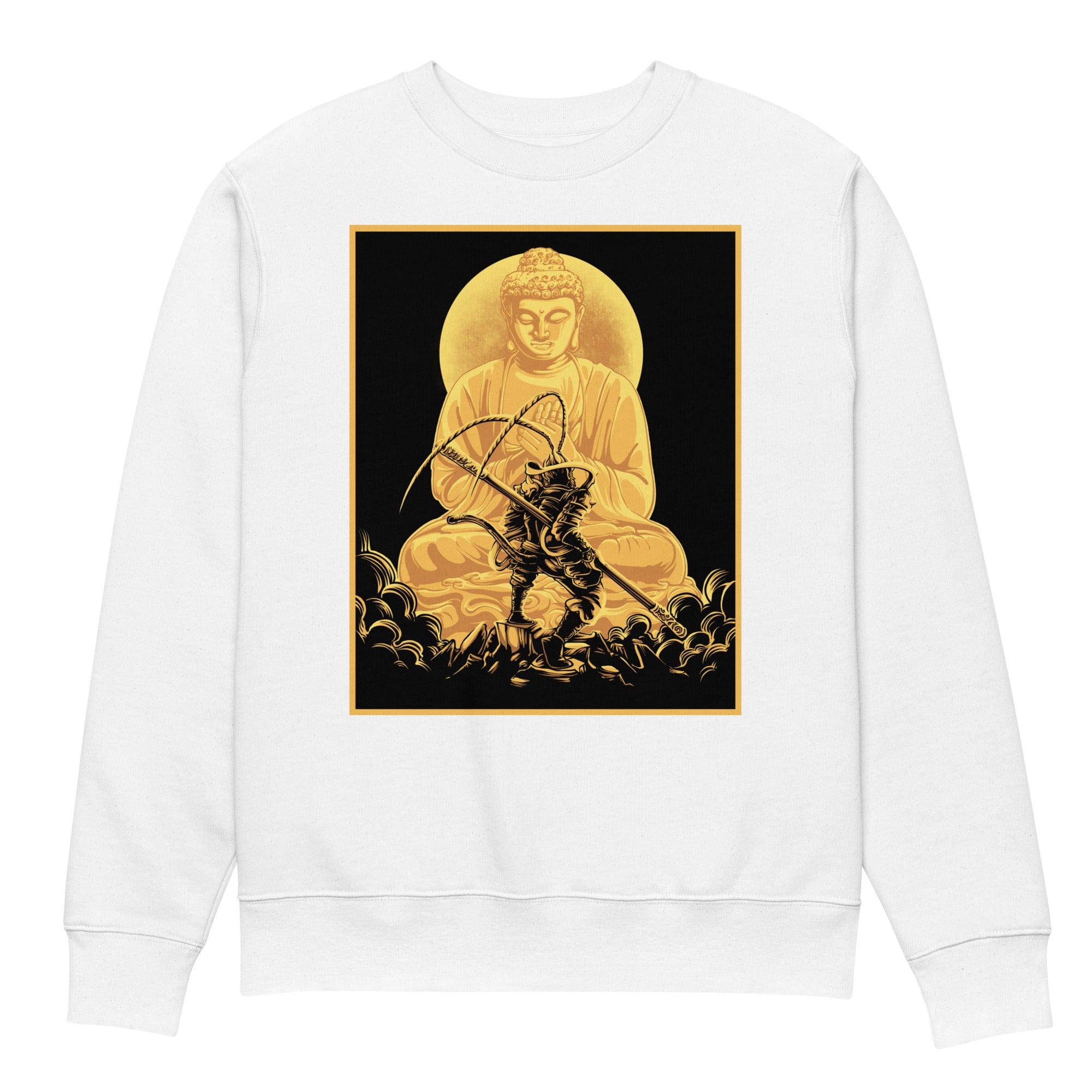 Battle Buddha - Unisex Sweatshirt || TeeStitch Apparel Sweatshirt image