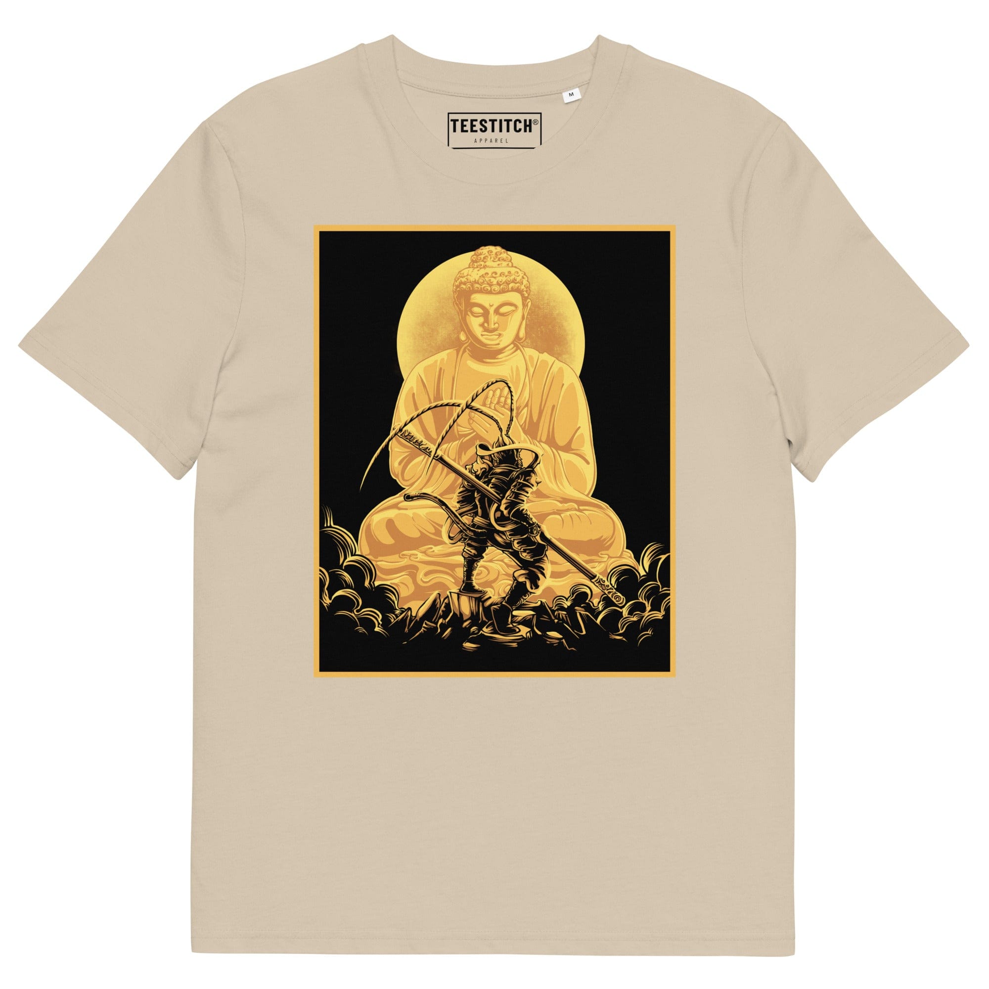 Battle Buddha - Unisex T-Shirt || TeeStitch Apparel T-Shirt image