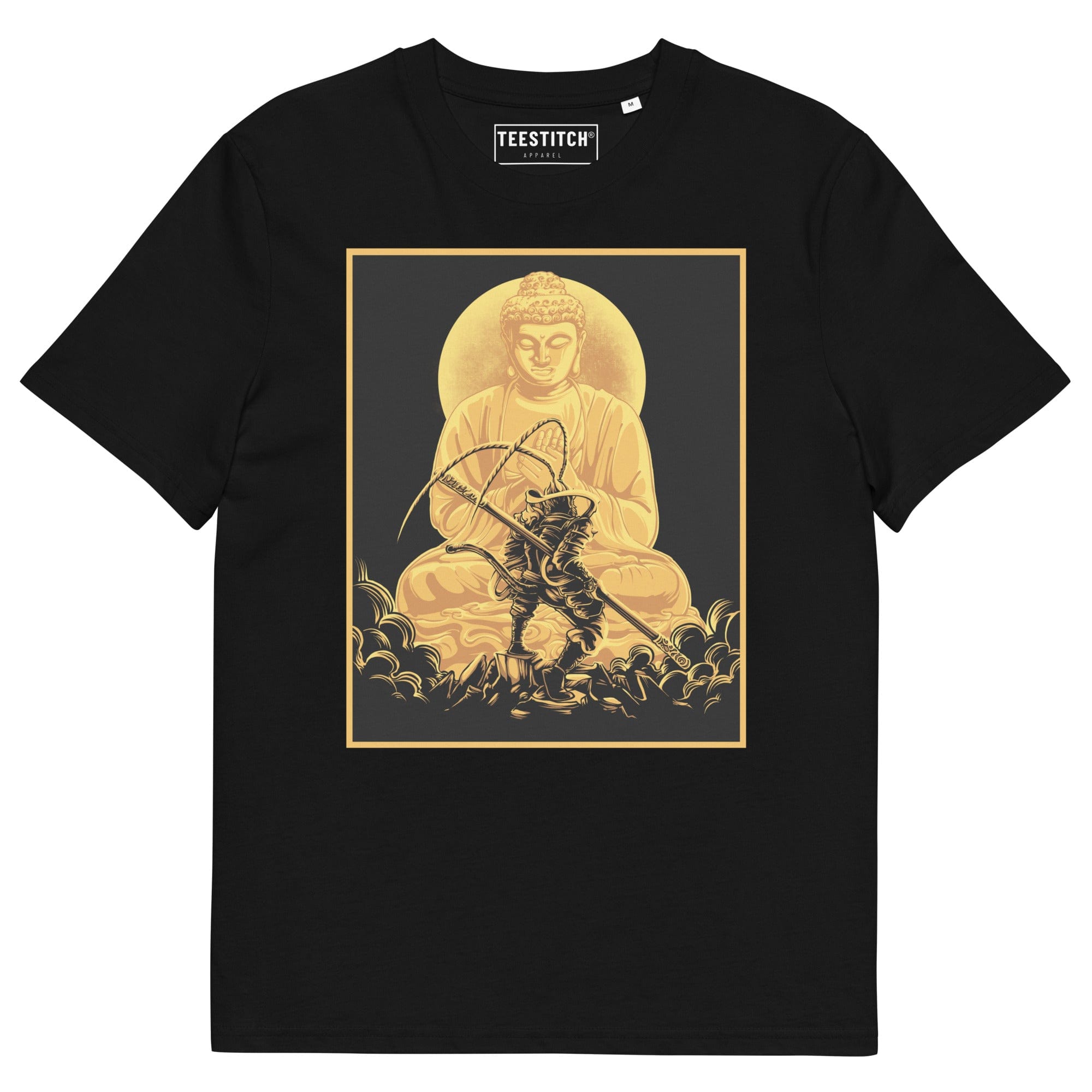 Battle Buddha - Unisex T-Shirt || TeeStitch Apparel T-Shirt image