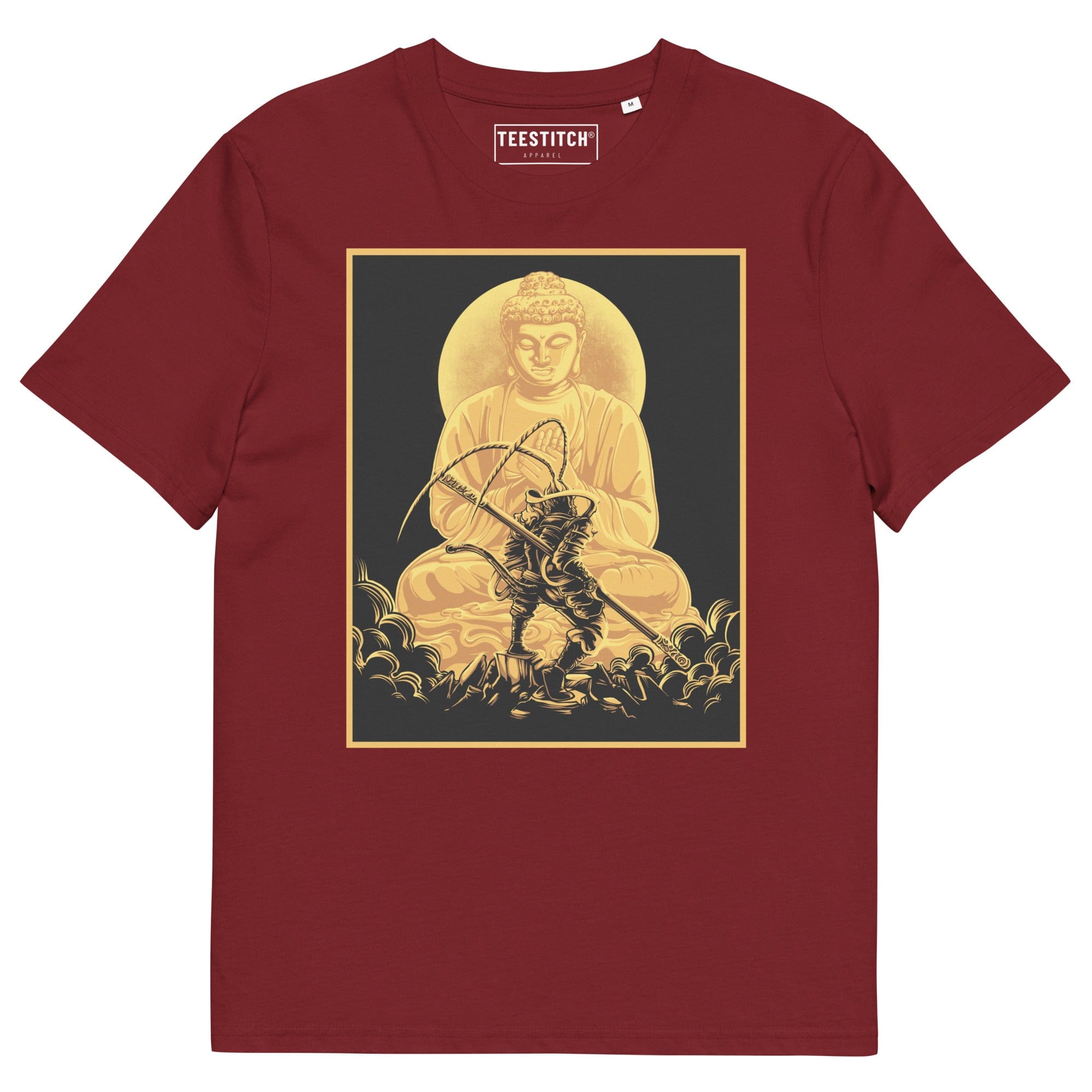 Battle Buddha - Unisex T-Shirt || TeeStitch Apparel T-Shirt image