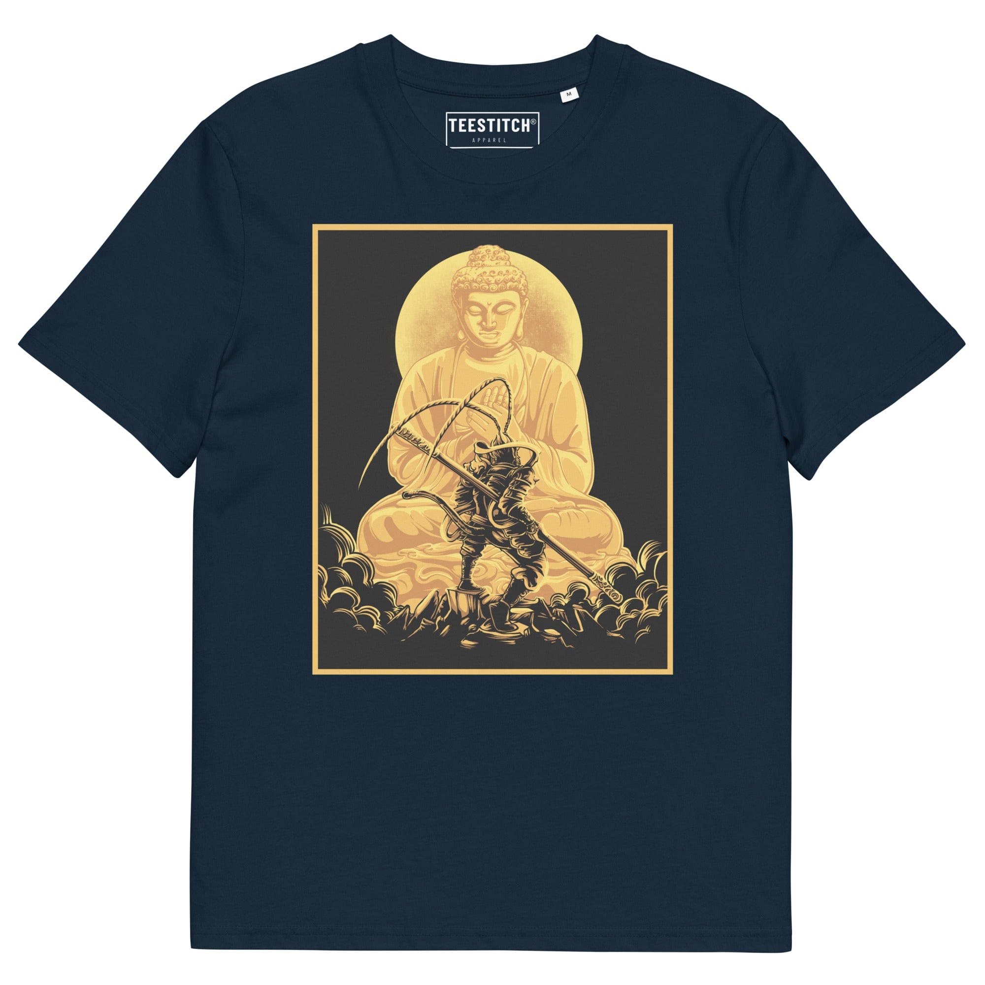 Battle Buddha - Unisex T-Shirt || TeeStitch Apparel T-Shirt image