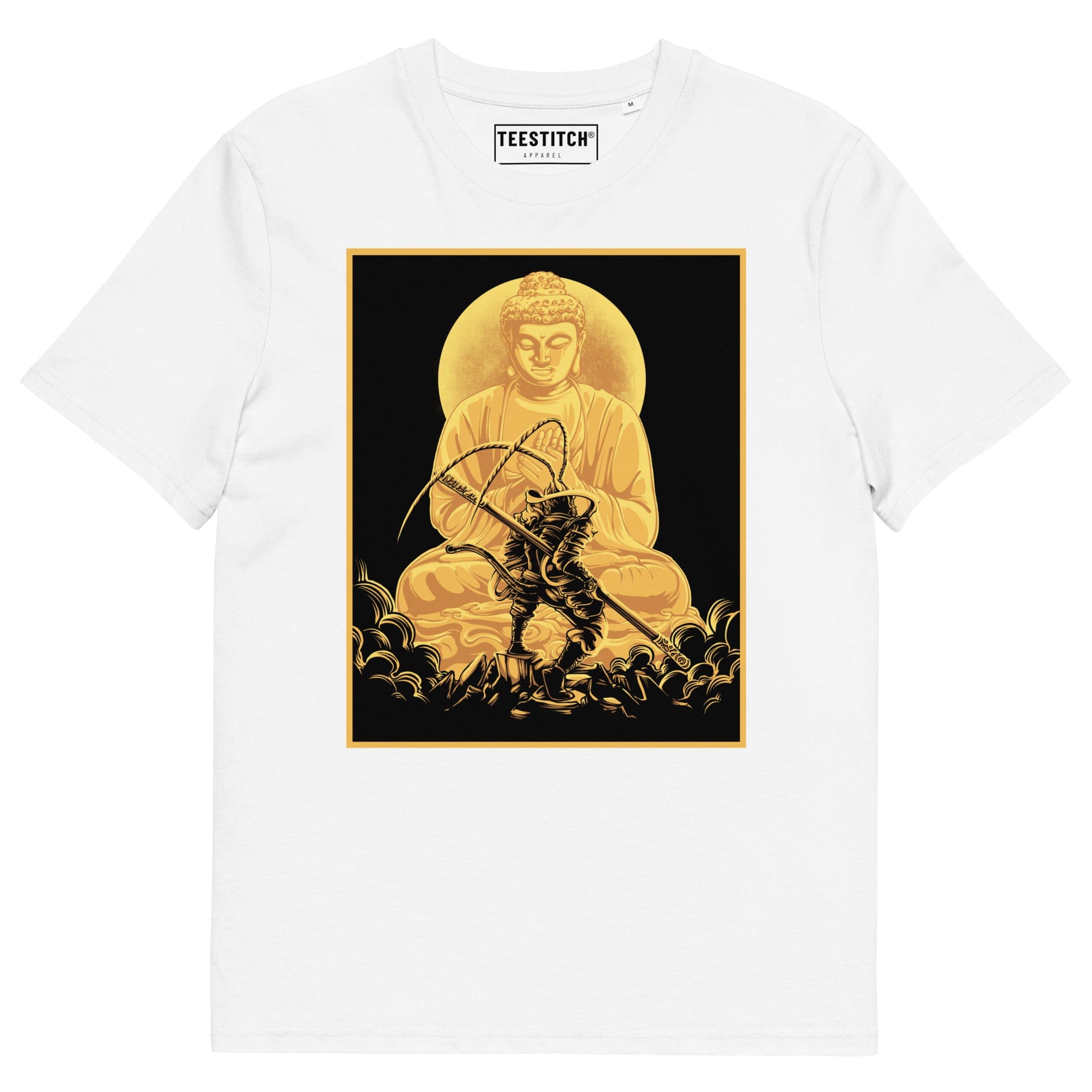 Battle Buddha - Unisex T-Shirt || TeeStitch Apparel T-Shirt image