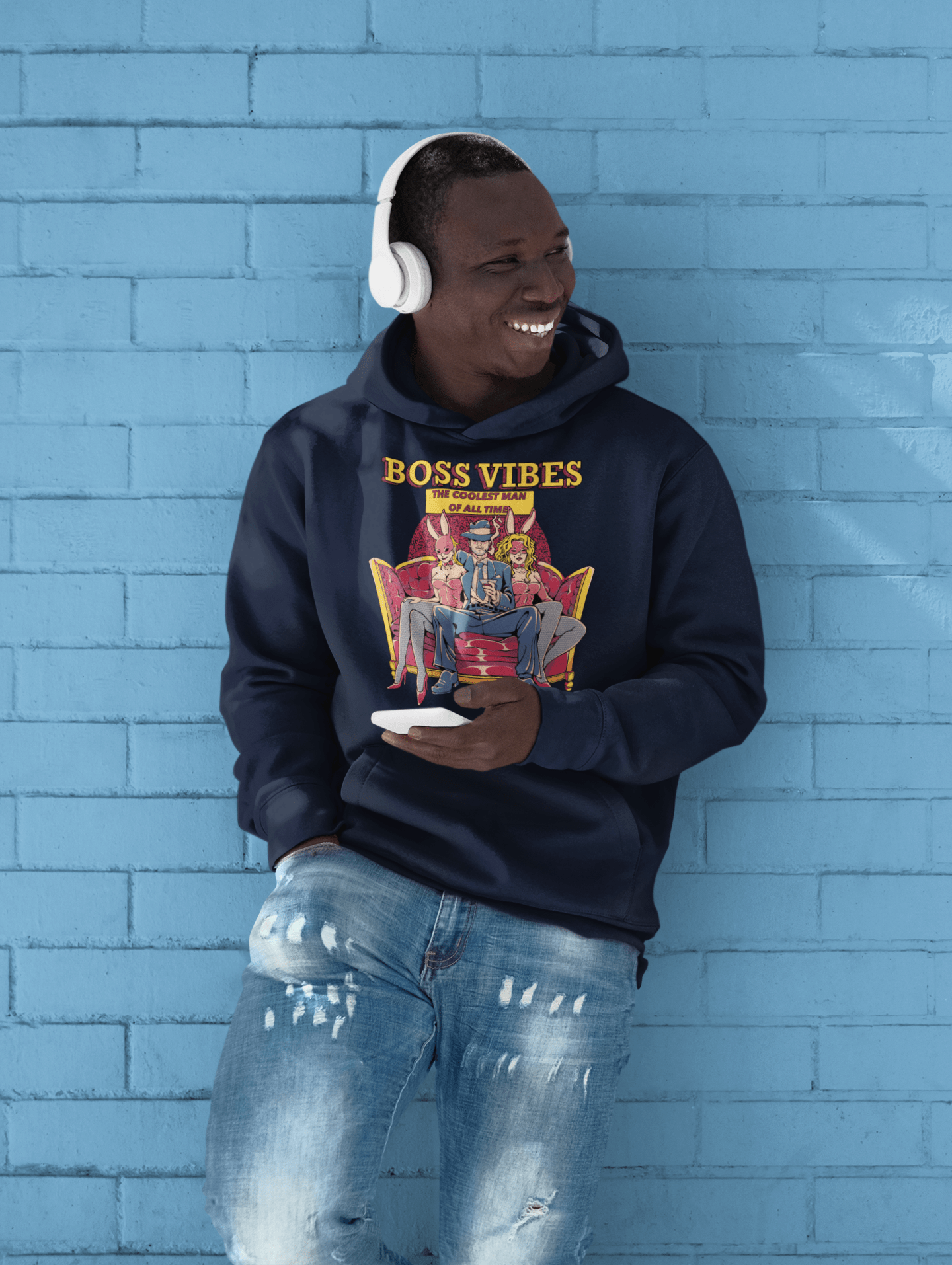 Boss Vibes - Unisex Hoodie || TeeStitch Apparel Hoodie image