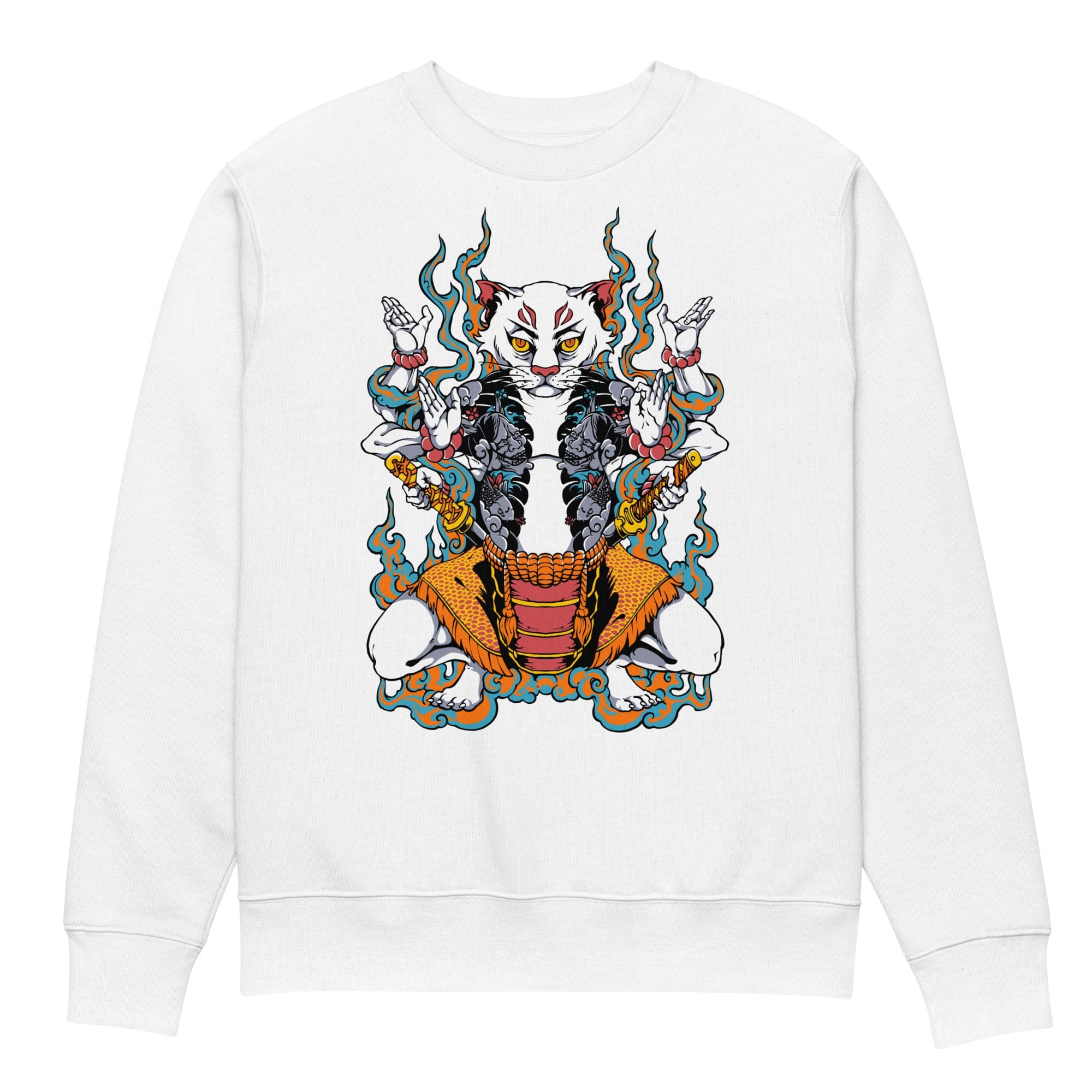 Cat God - Unisex Sweatshirt || TeeStitch Apparel - TeeStitch Apparel