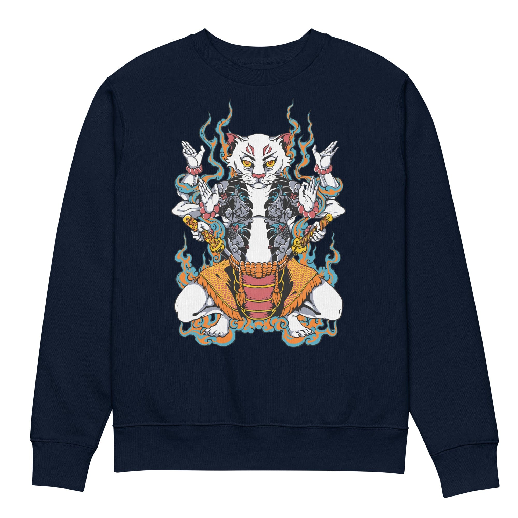 Cat God - Unisex Sweatshirt || TeeStitch Apparel - TeeStitch Apparel