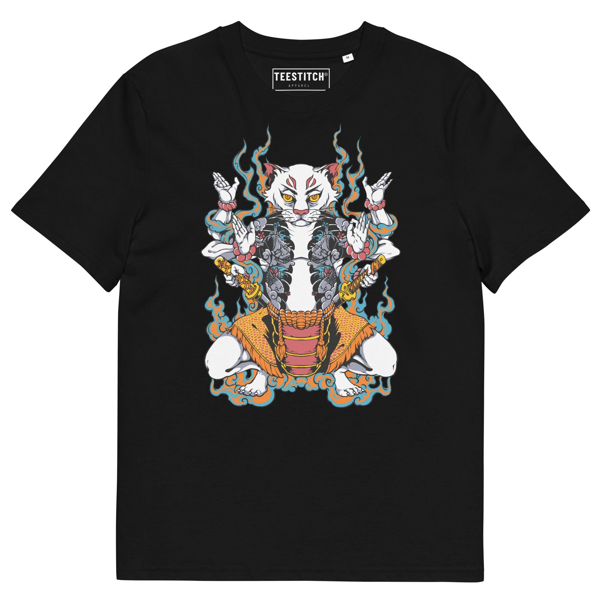 Cat God - Unisex T-Shirt || TeeStitch Apparel T-Shirt image