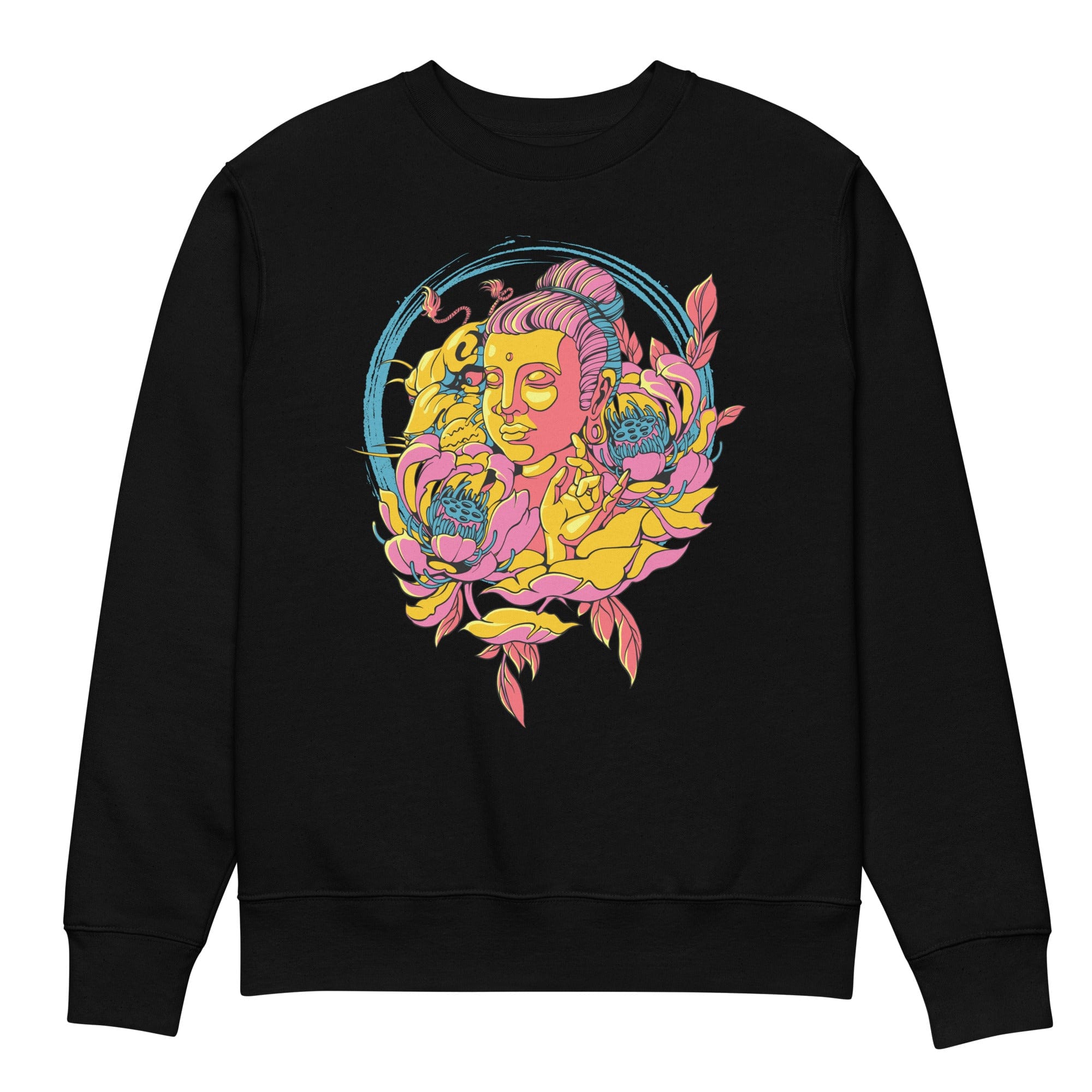 Colorful Buddha - Unisex Sweatshirt || TeeStitch Apparel Sweatshirt image