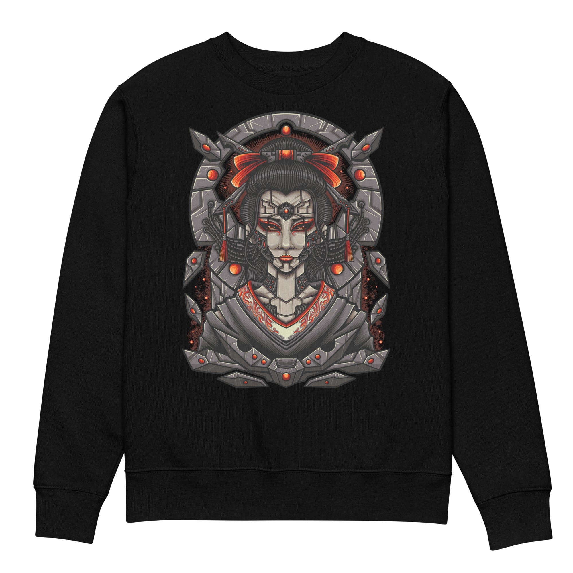 Cyber Geisha - Unisex Sweatshirt || TeeStitch Apparel - TeeStitch Apparel