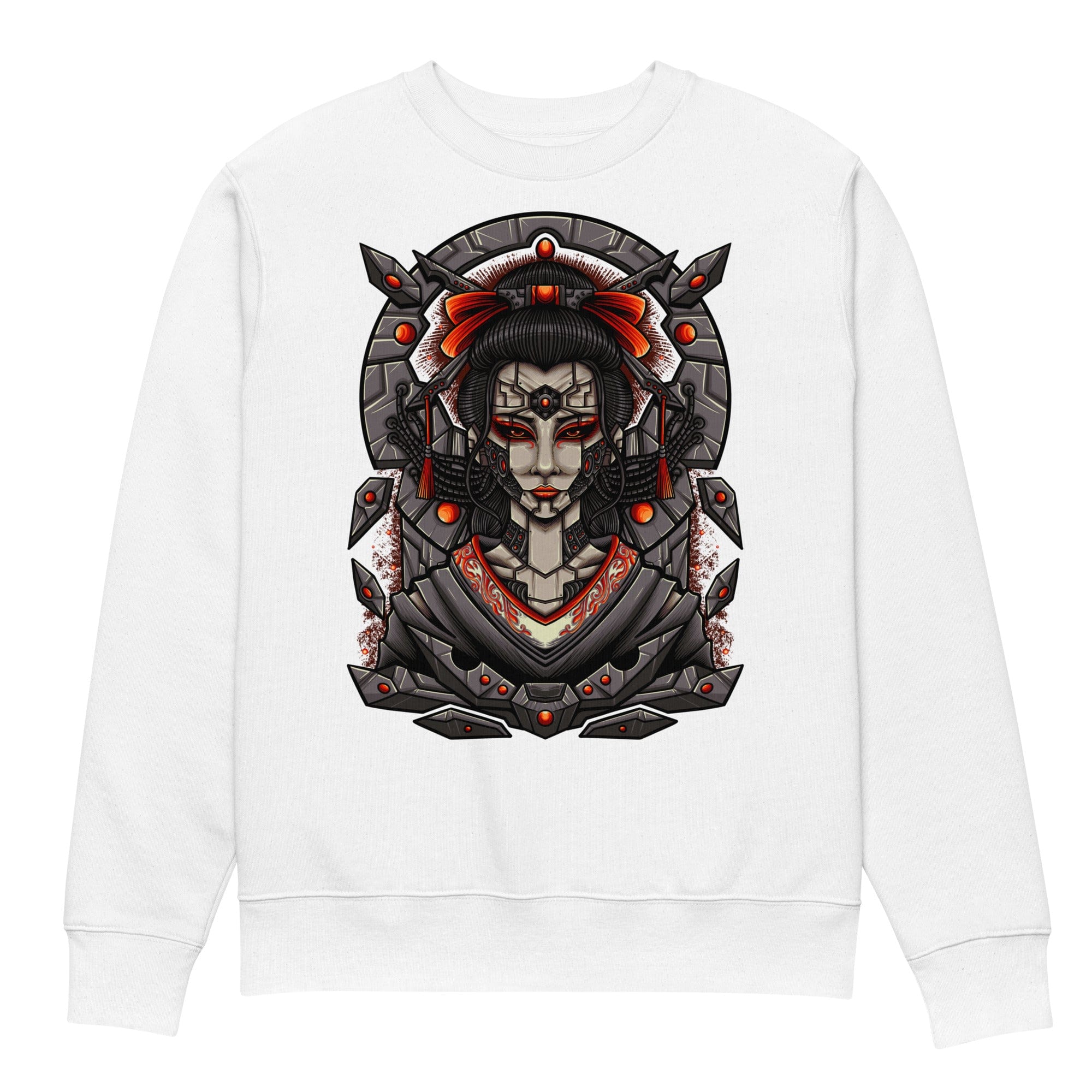 Cyber Geisha - Unisex Sweatshirt || TeeStitch Apparel - TeeStitch Apparel