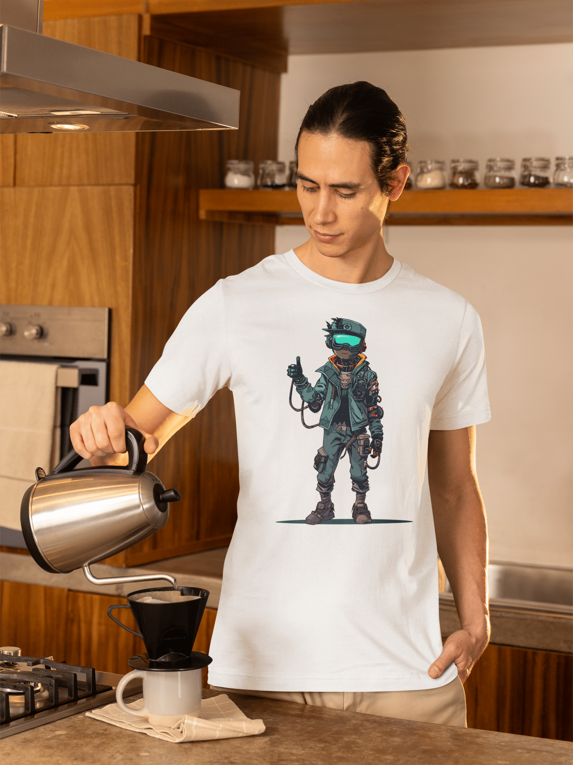 Cyber Soldier - Unisex T-Shirt || TeeStitch Apparel T-Shirt image