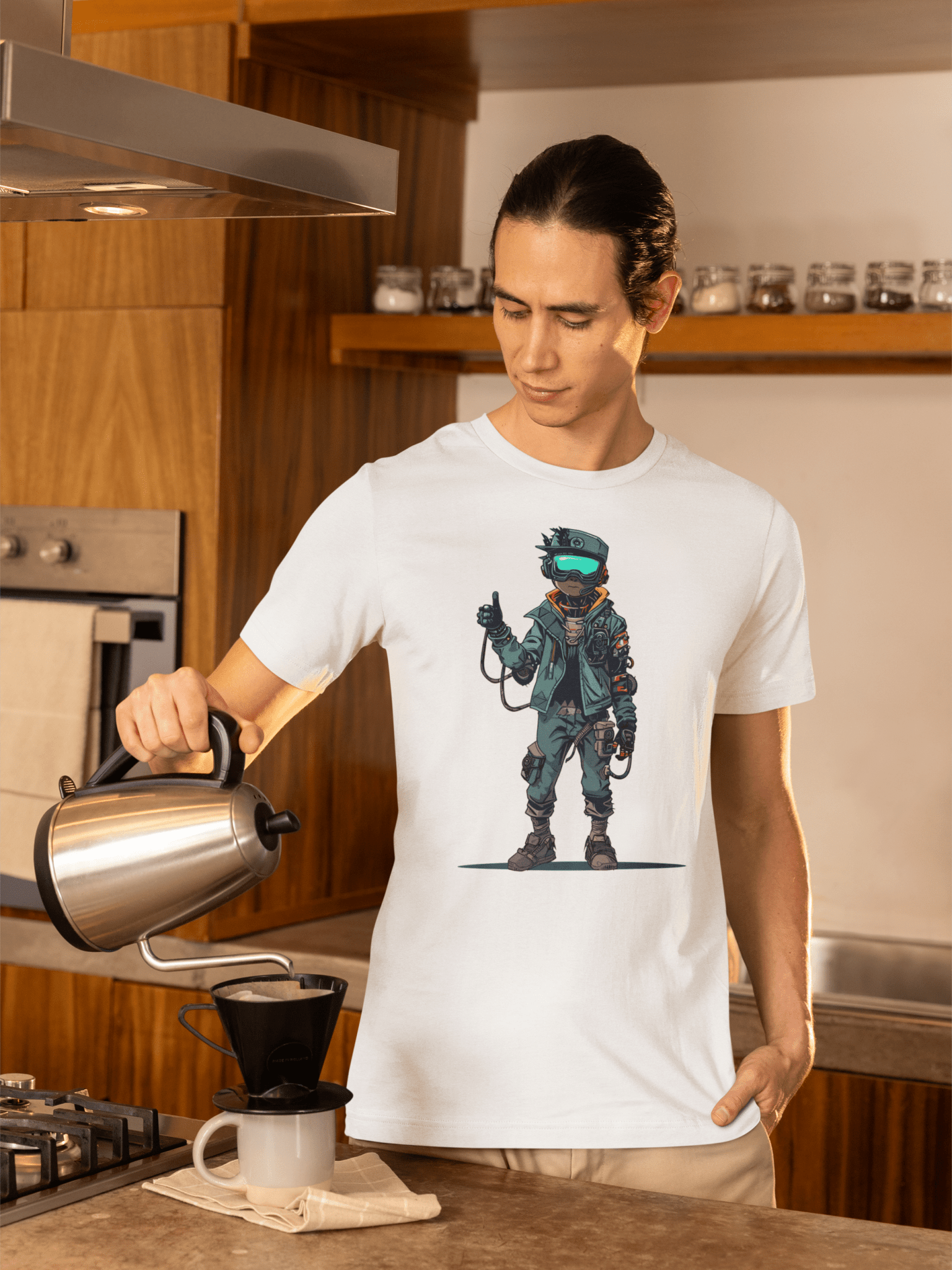 Cyber Soldier - Unisex T-Shirt || TeeStitch Apparel - TeeStitch Apparel