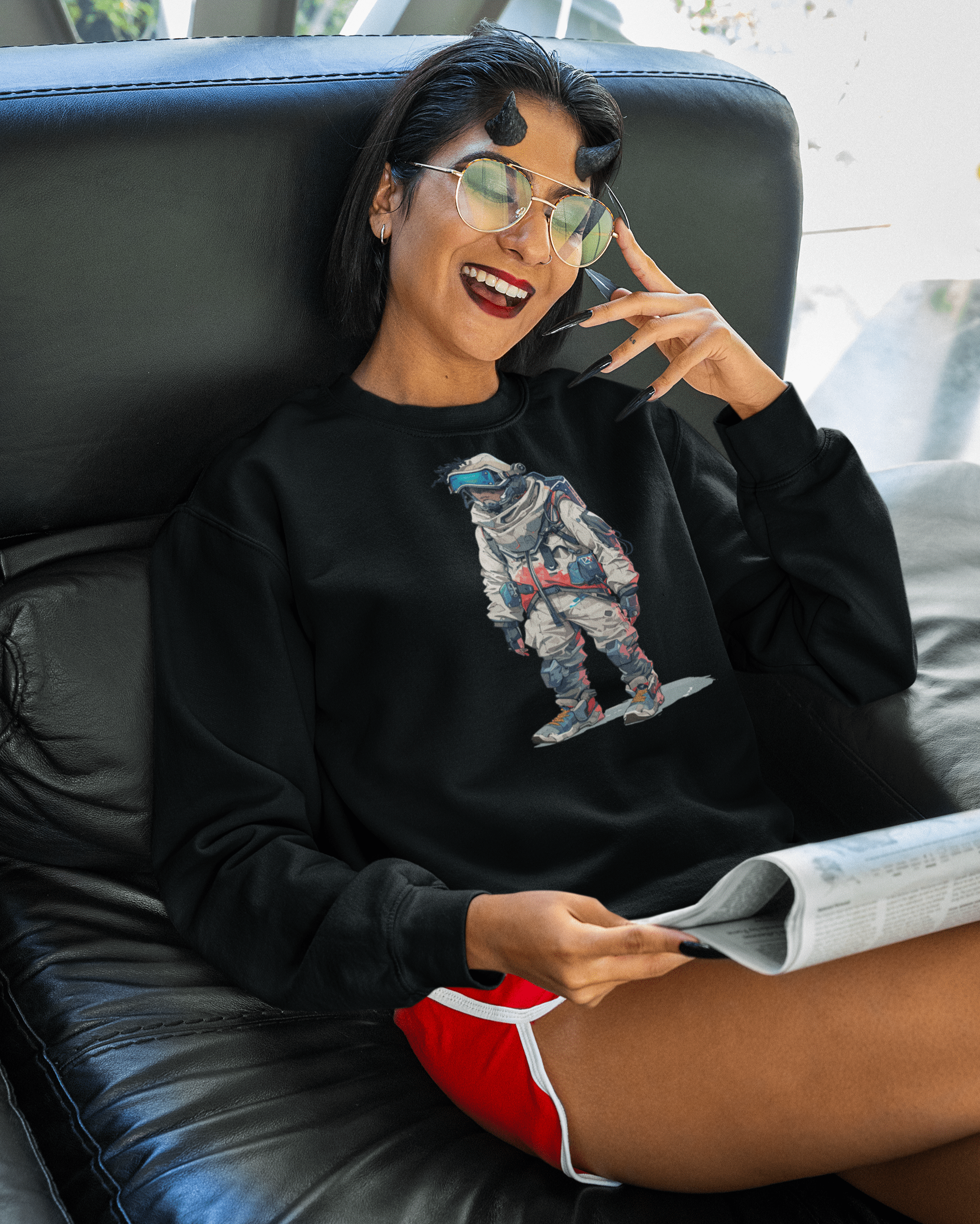 Cybernaut - Unisex Sweatshirt || TeeStitch Apparel Sweatshirt image