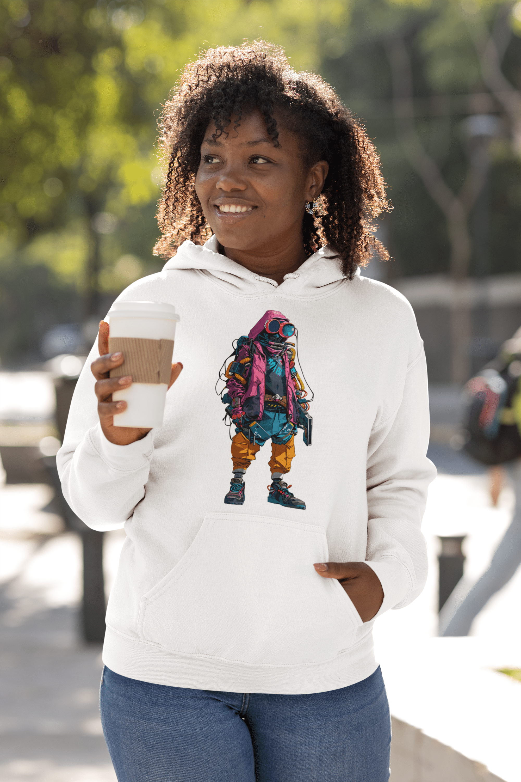 CyberPunk 2 - Unisex Hoodie || TeeStitch Apparel Hoodie image