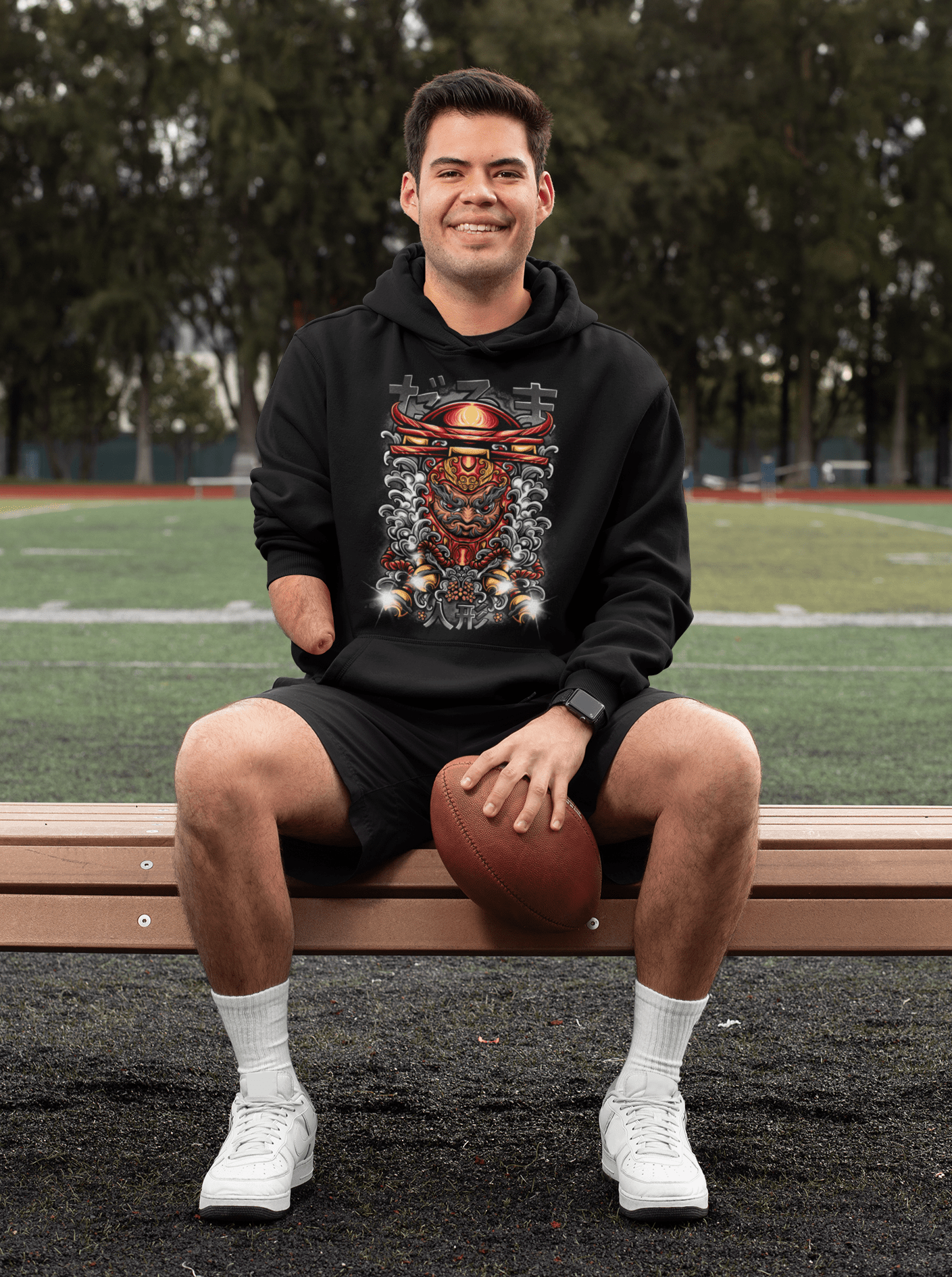 Daruma Doll - Unisex Hoodie || TeeStitch Apparel - TeeStitch Apparel