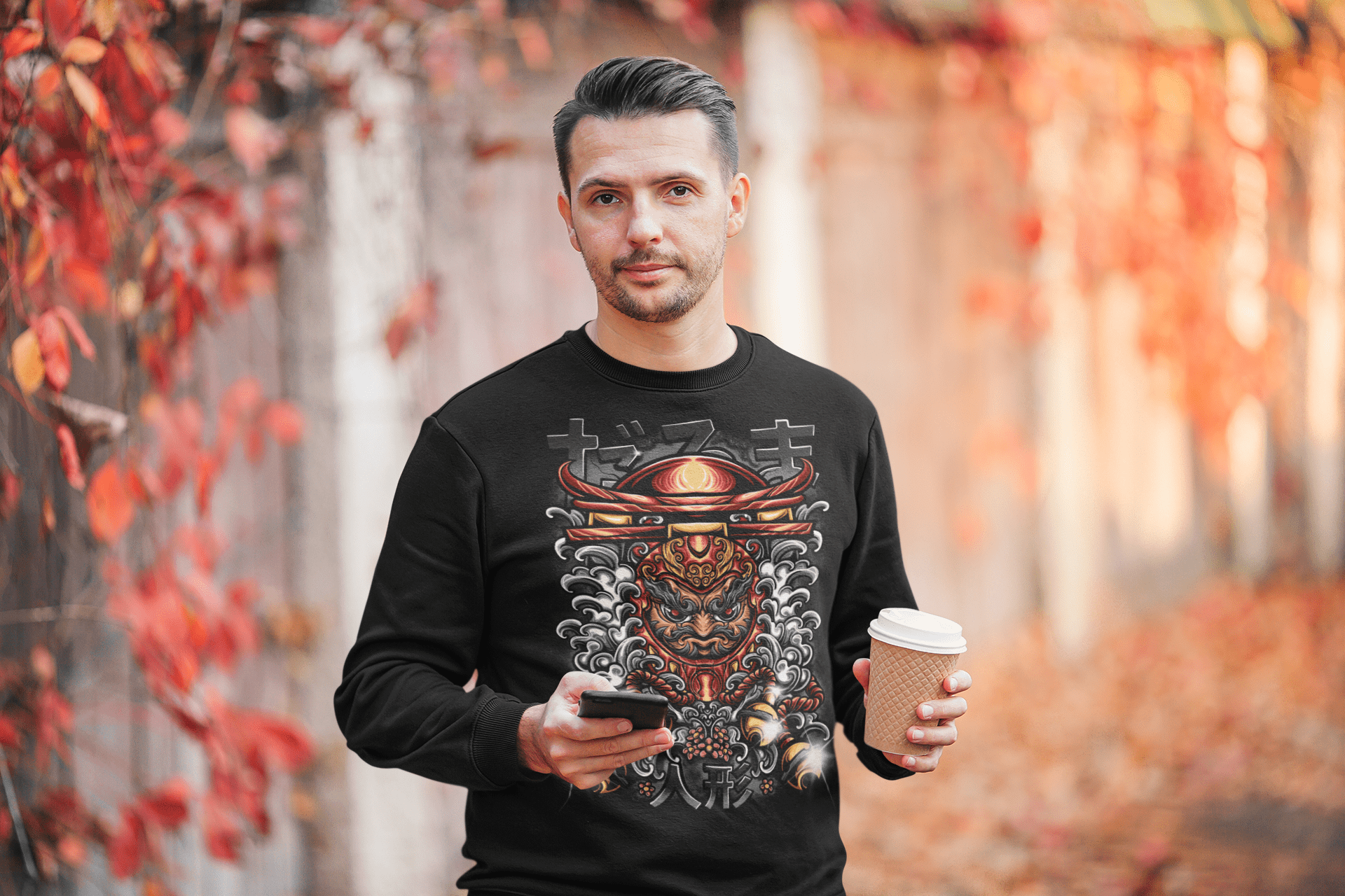 Daruma Doll - Unisex Sweatshirt || TeeStitch Apparel - TeeStitch Apparel